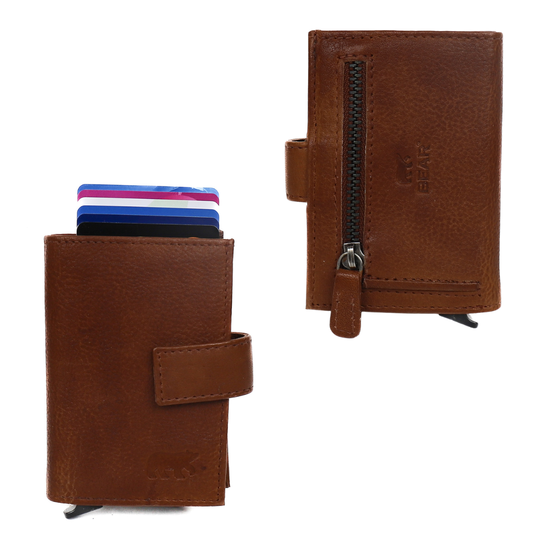 Kartenhalter 'Elsie' Cognac