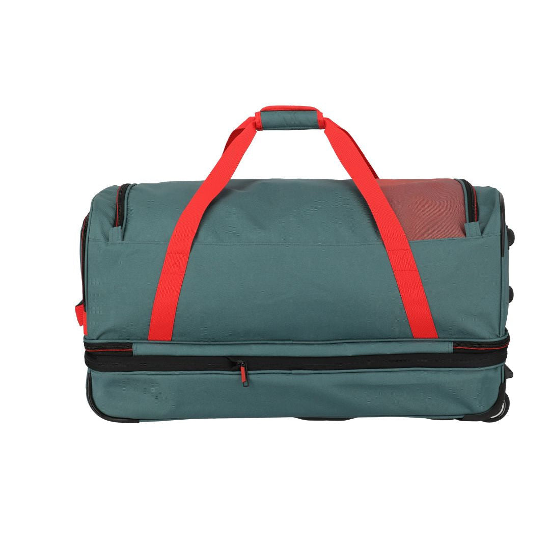 Basics Wheeled Duffle L Exp. green/orange