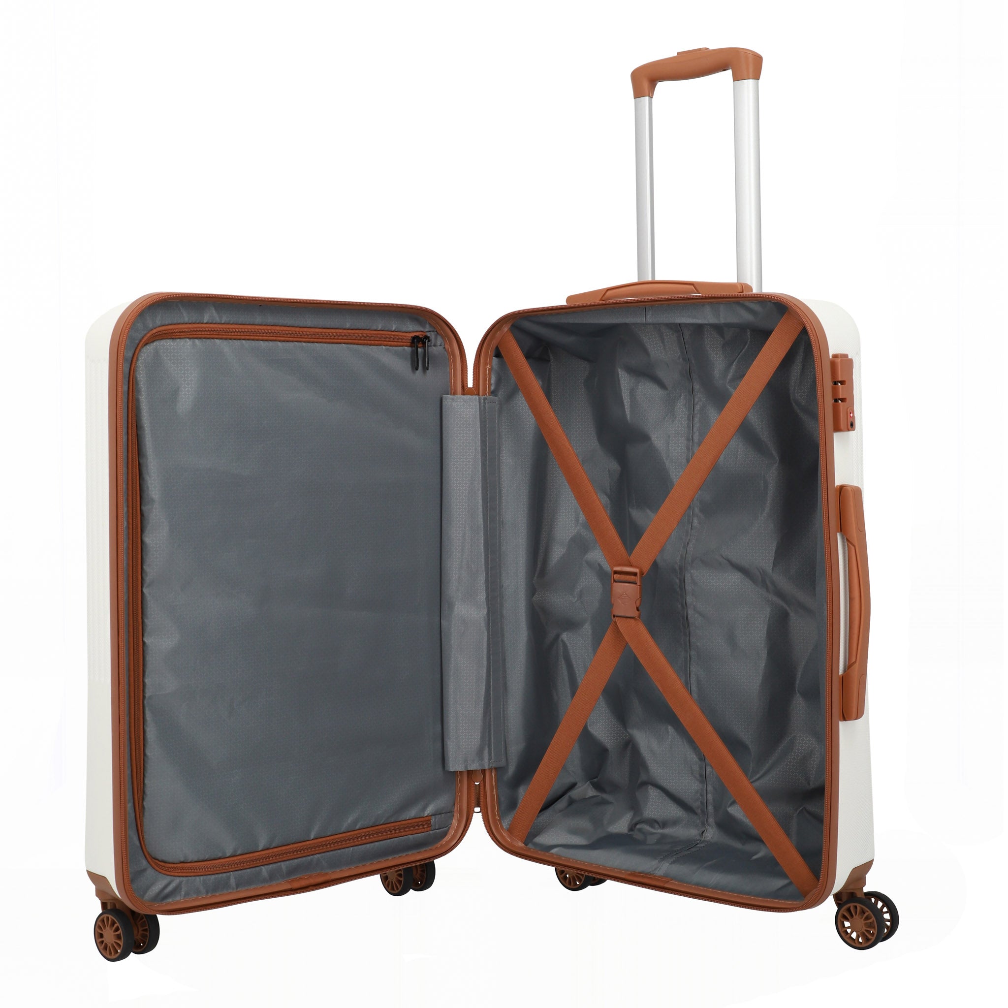 Bali Trolley M white/cognac