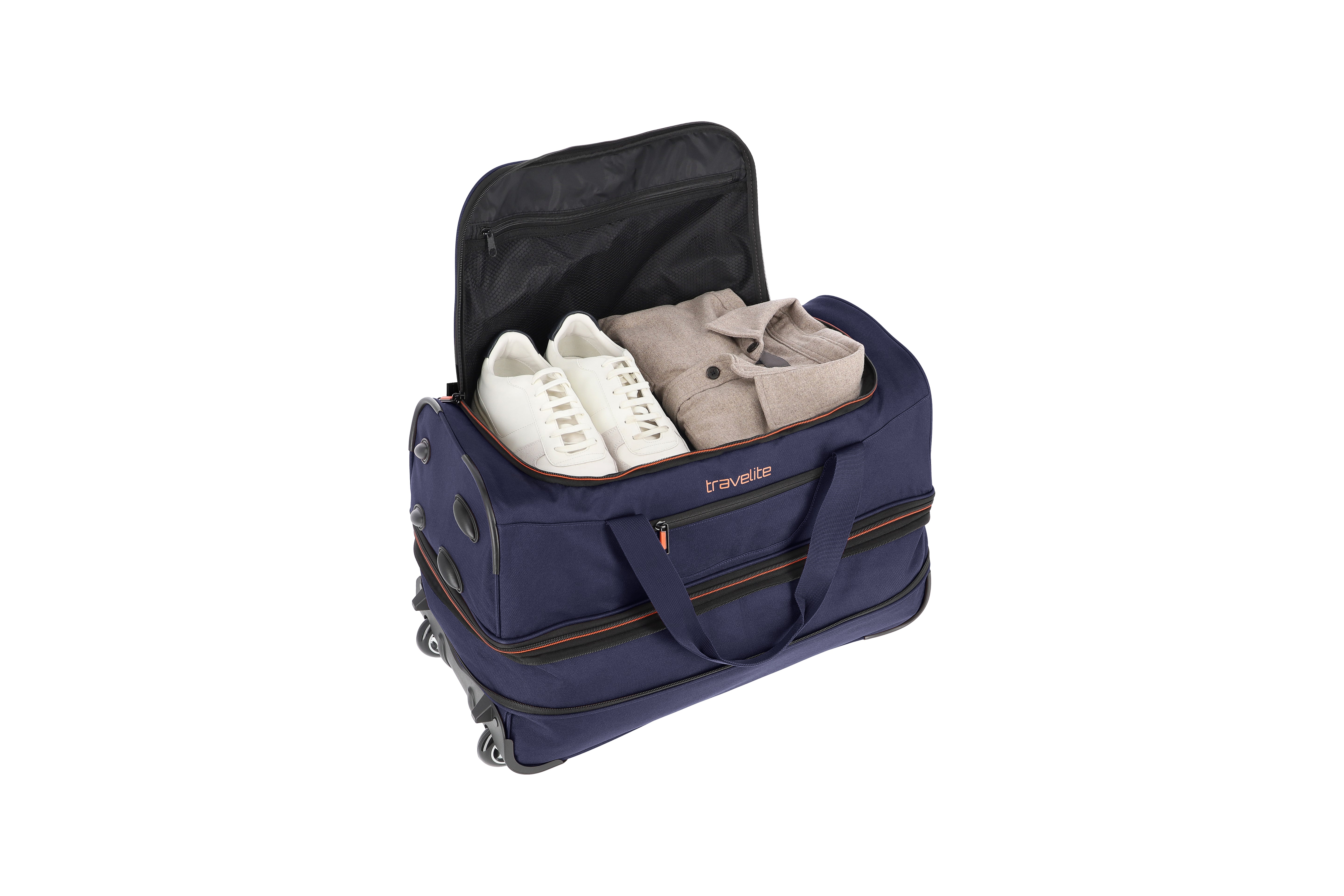 Basics Wheeled Duffle S Exp. navy