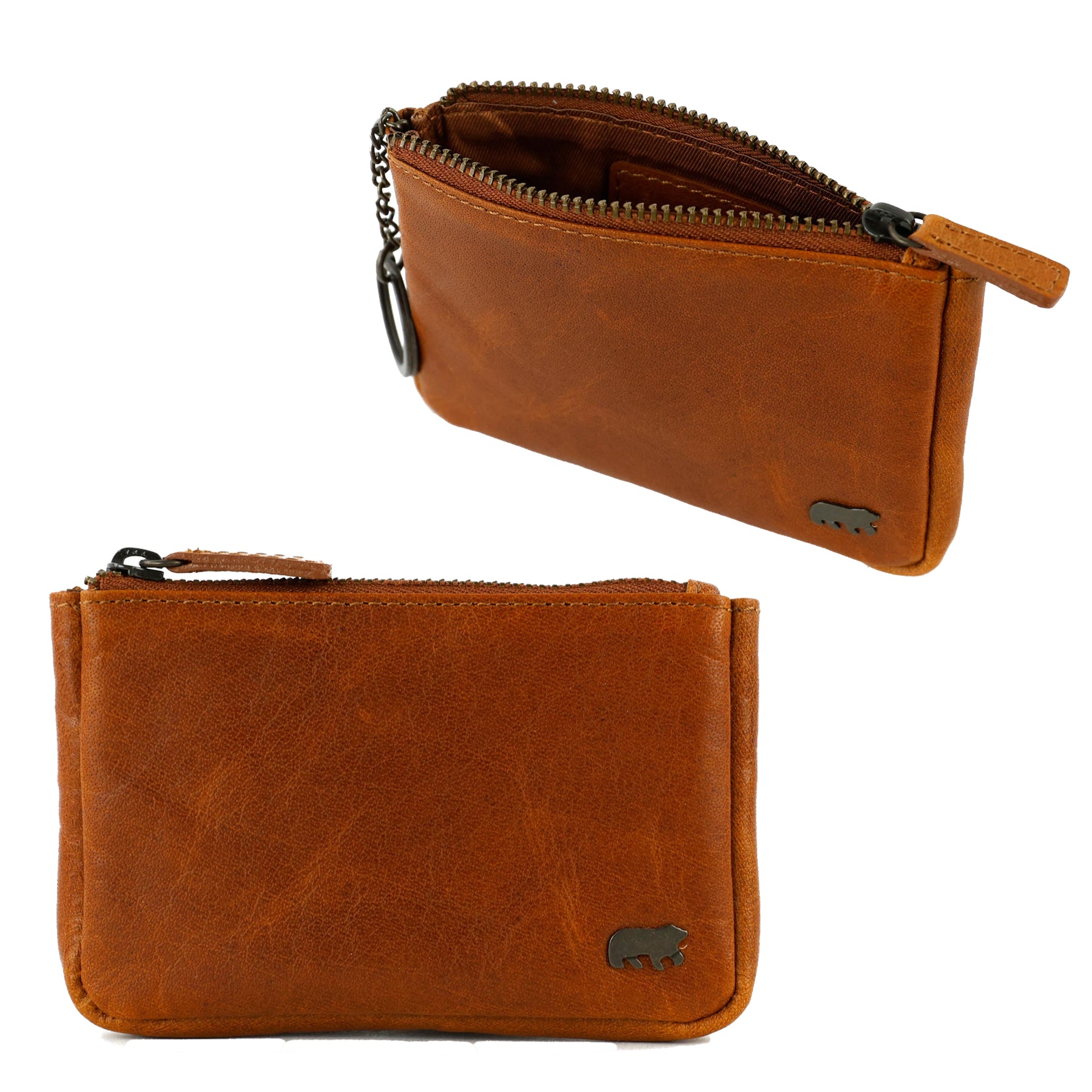 Schlüsseletui „Timo“ Andorra-Cognac