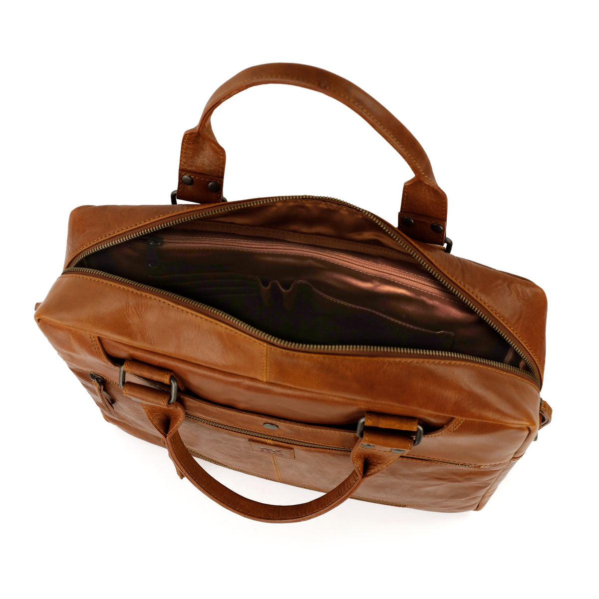 Laptoptas 15.6” 'River' Andorra cognac