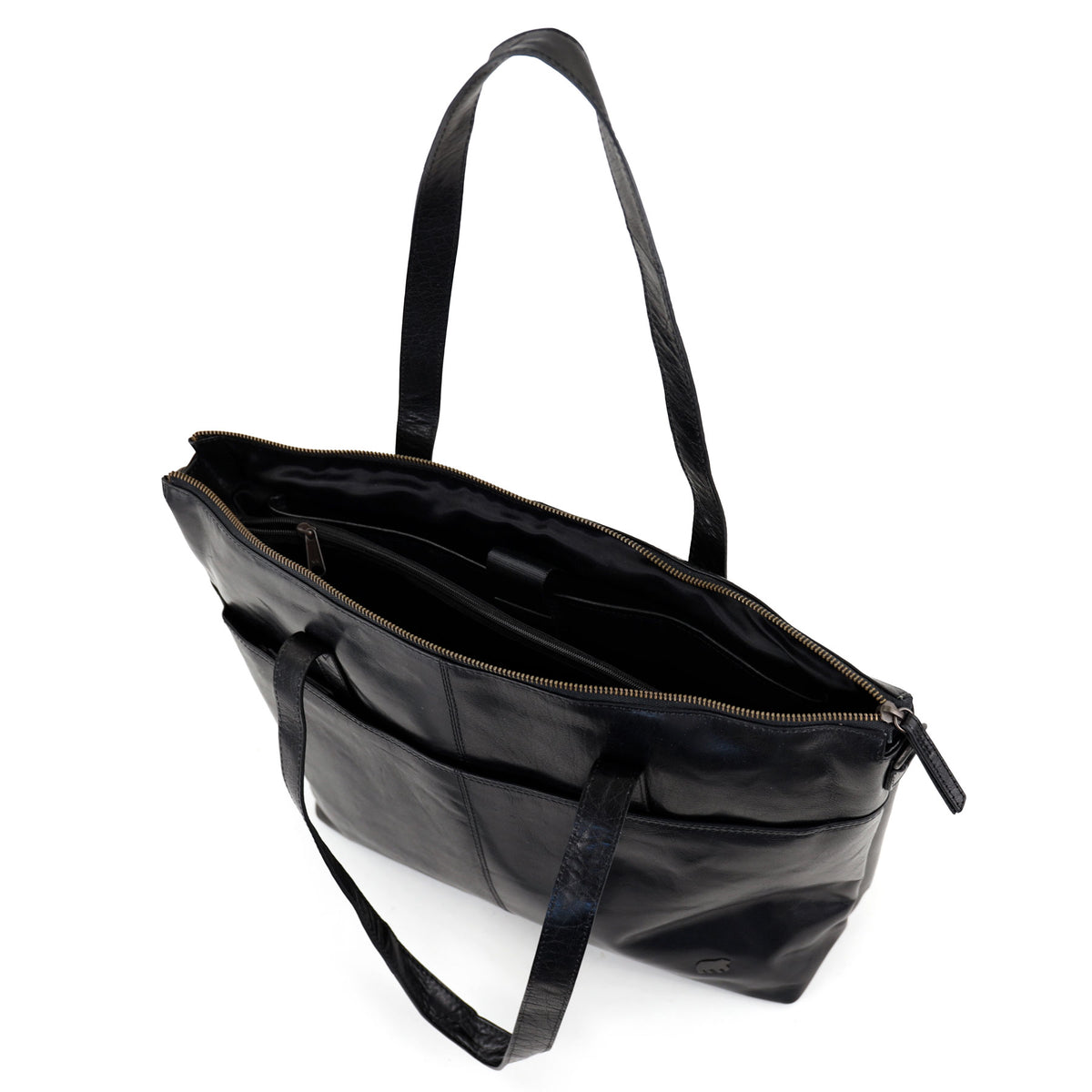 Laptoptas/shopper 15.6” 'Manouk' Andorra zwart