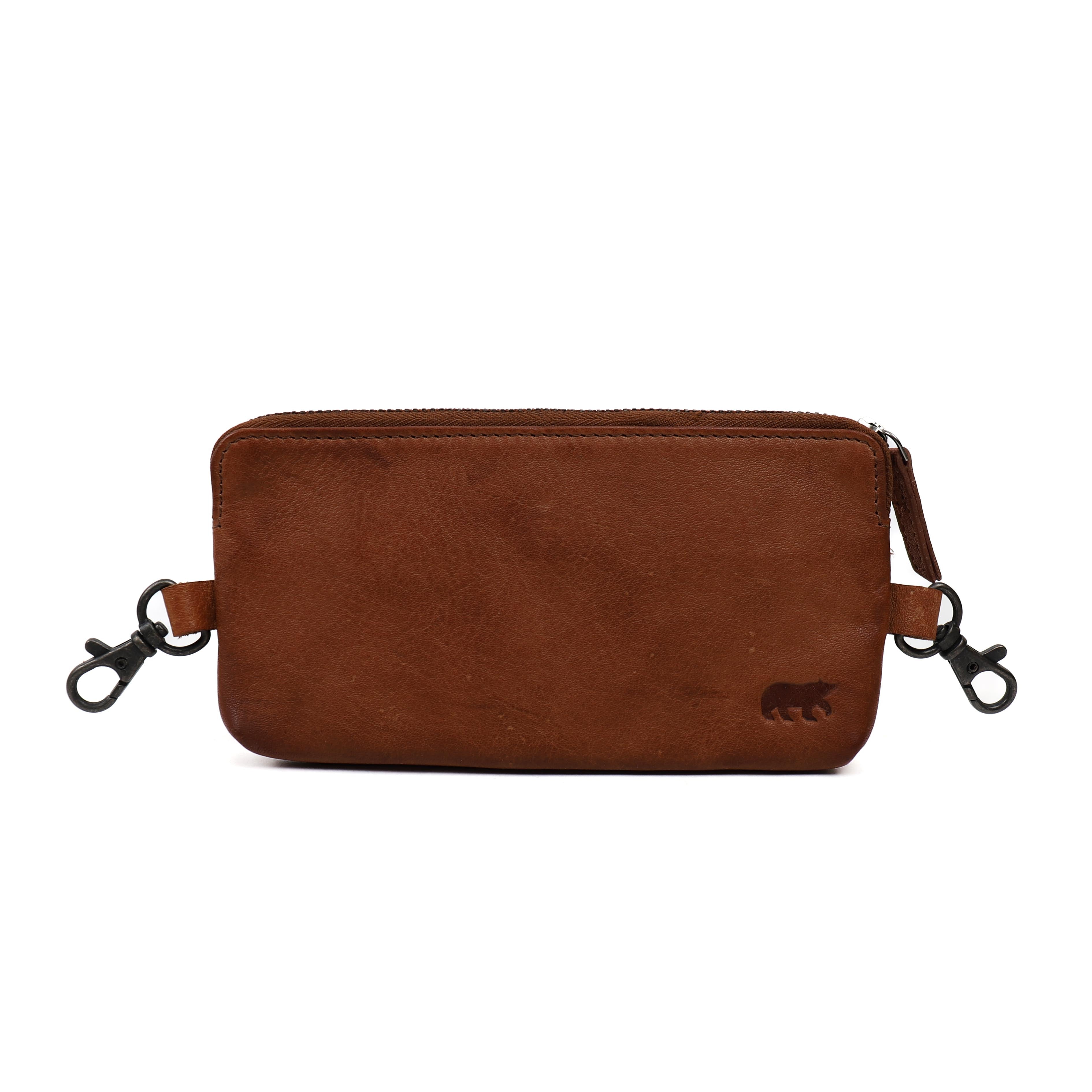 Gürteltasche/Etui 'Pierre' Cognac