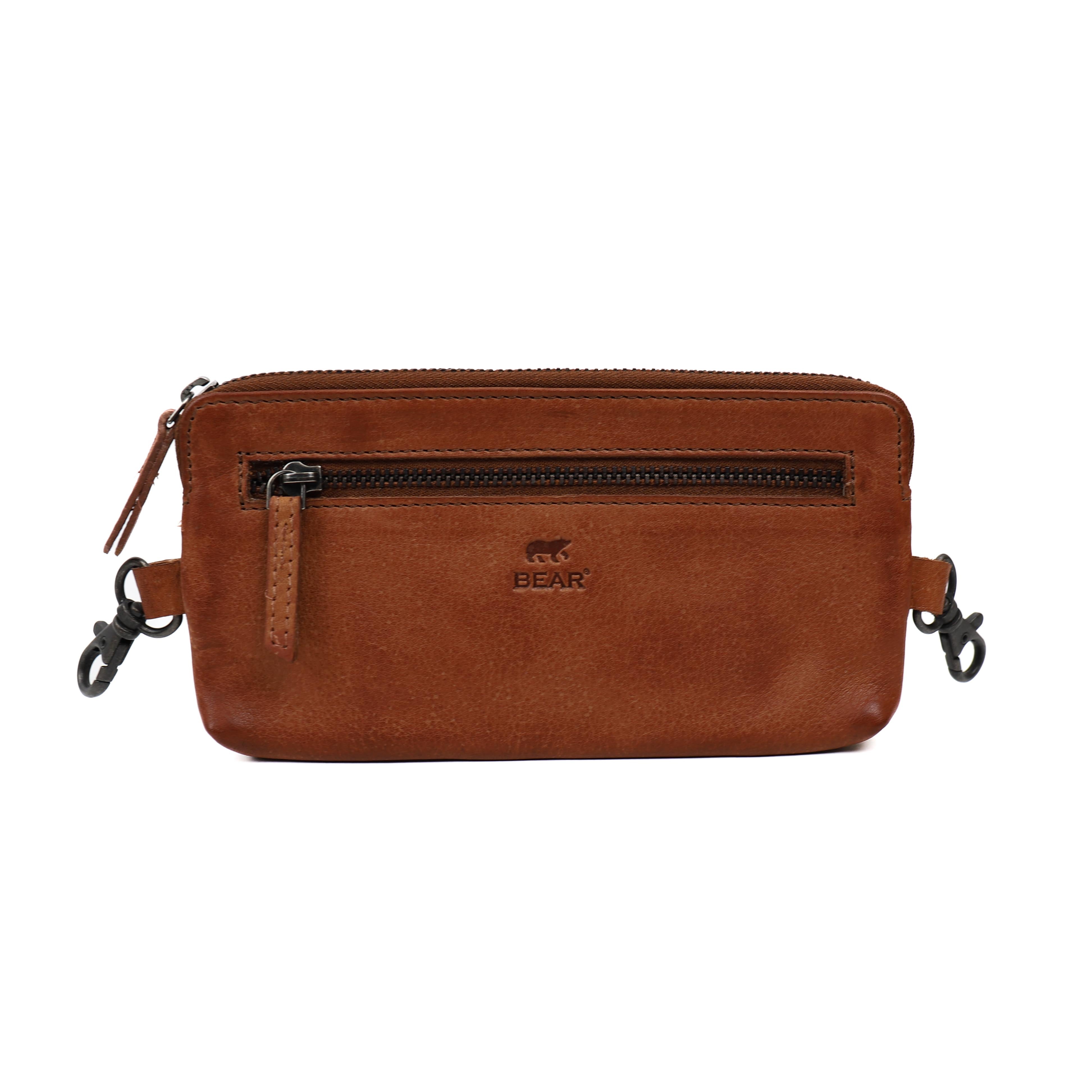 Gürteltasche/Etui 'Pierre' Cognac