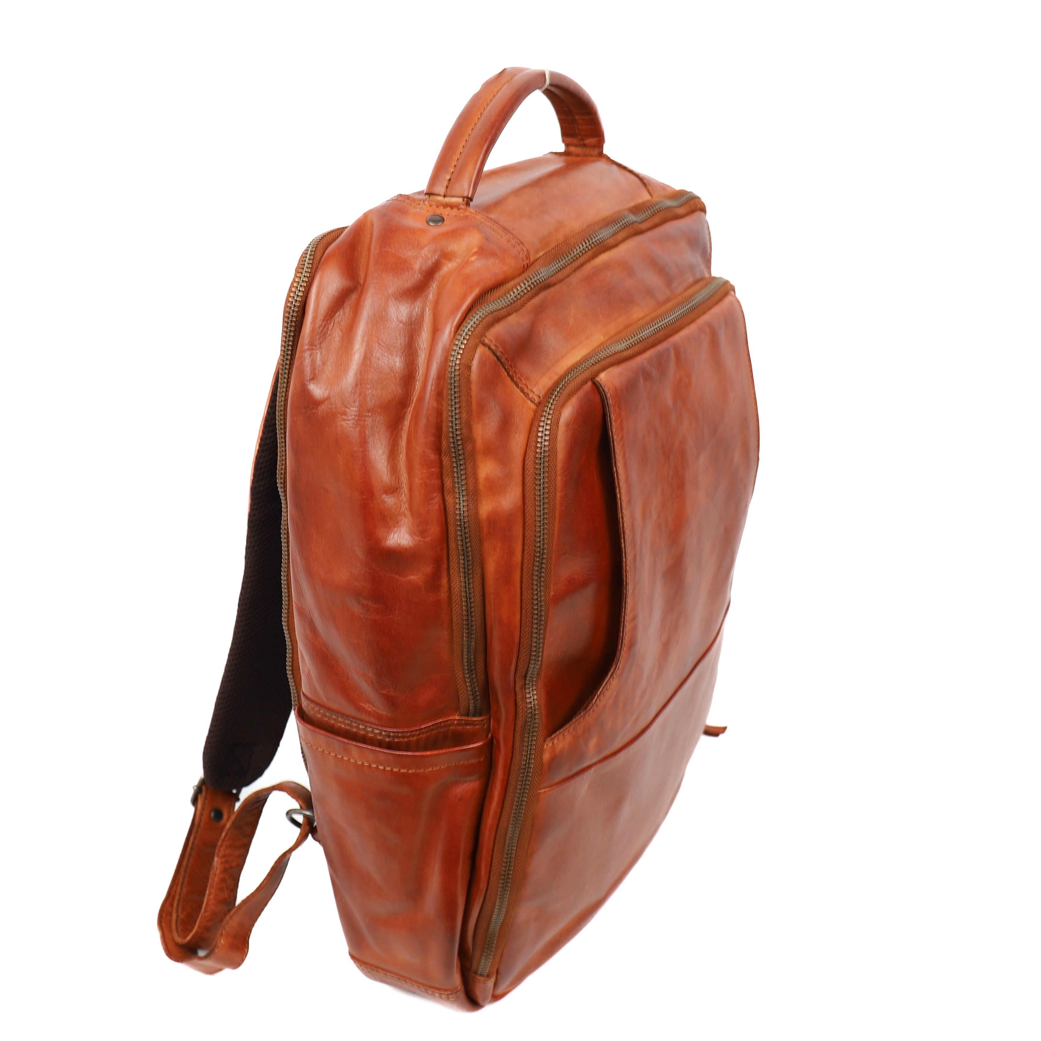 Rucksack 'Jayden' L Cognac