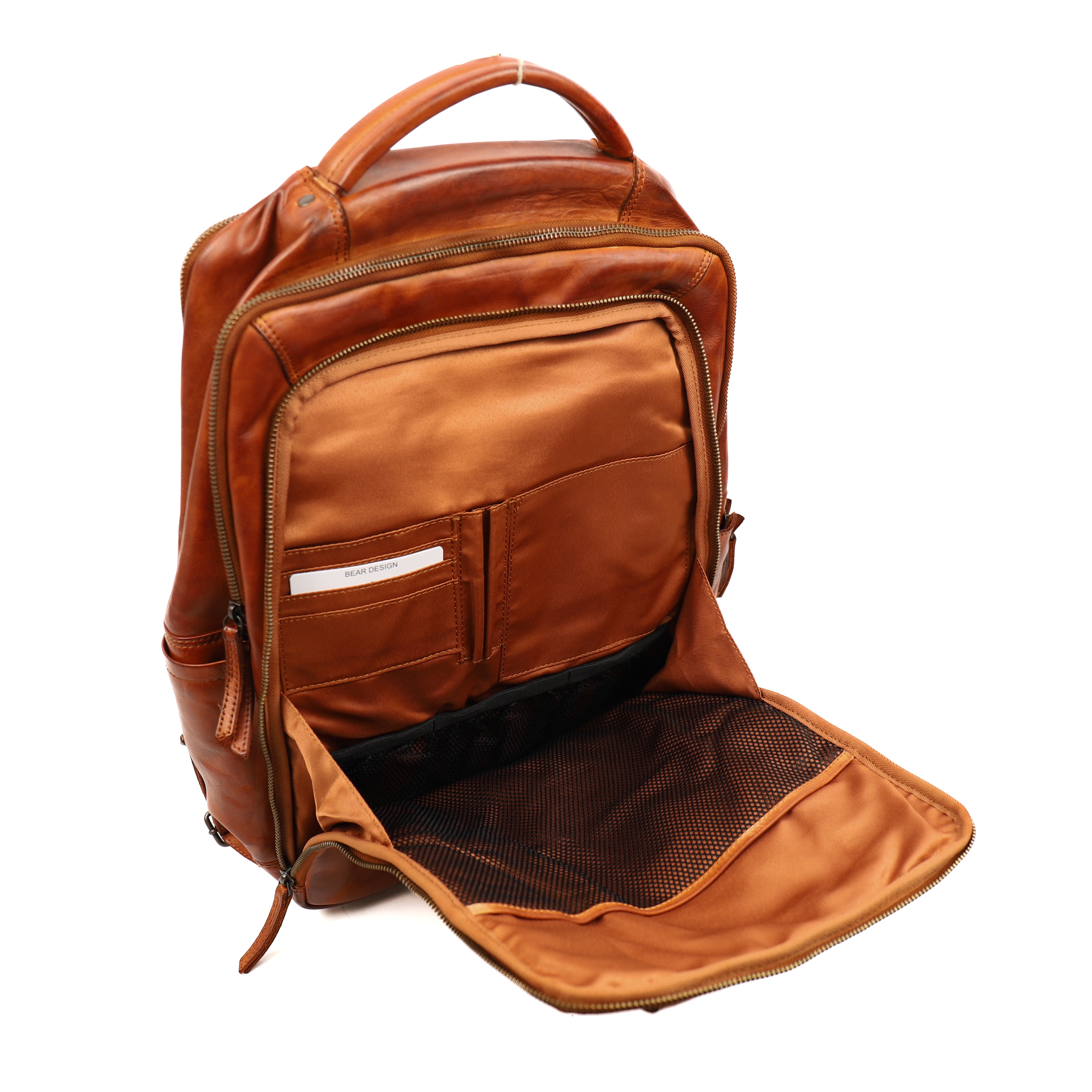 Rucksack 'Jayden' XL Cognac