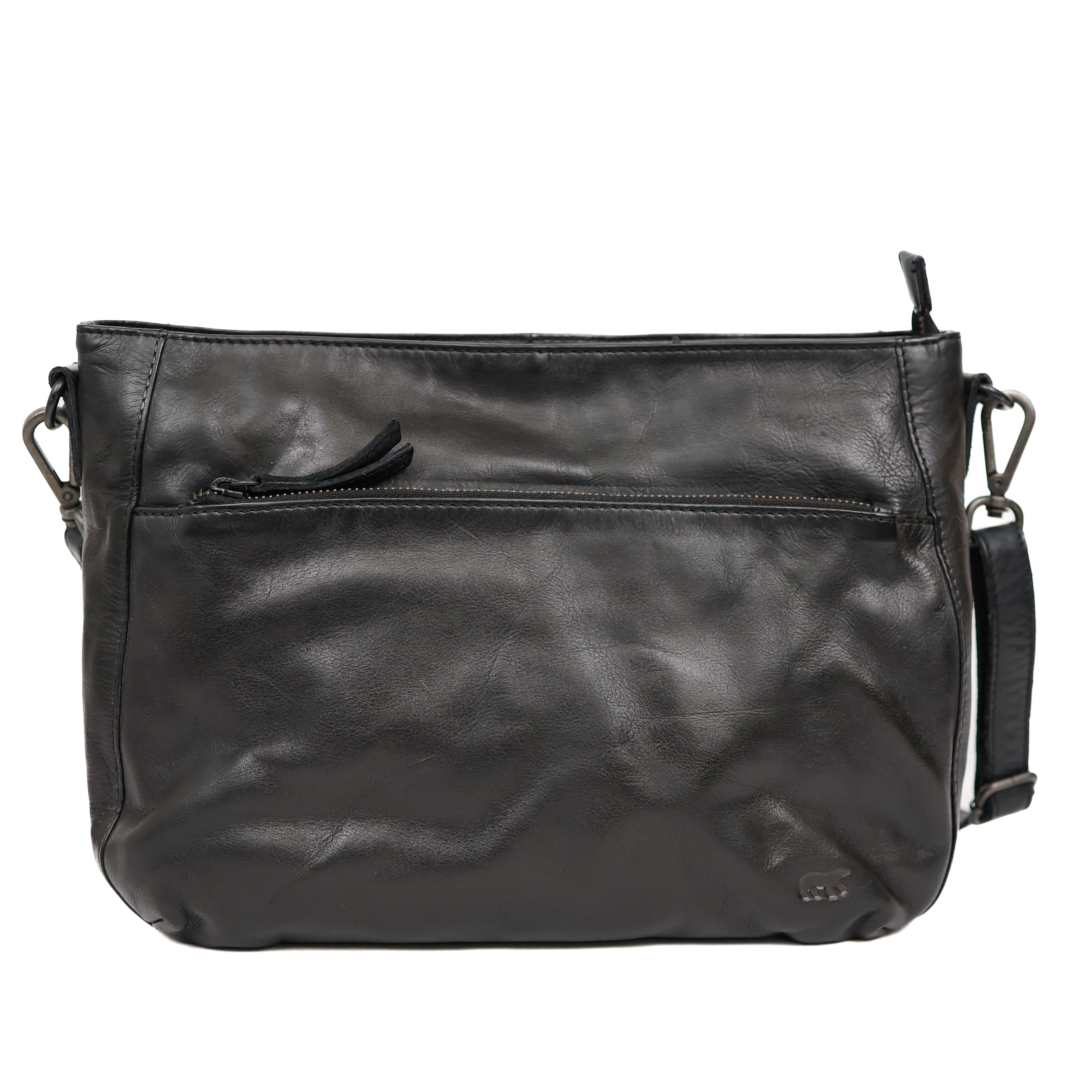 Hand-/Umhängetasche 'Jade' Schwarz