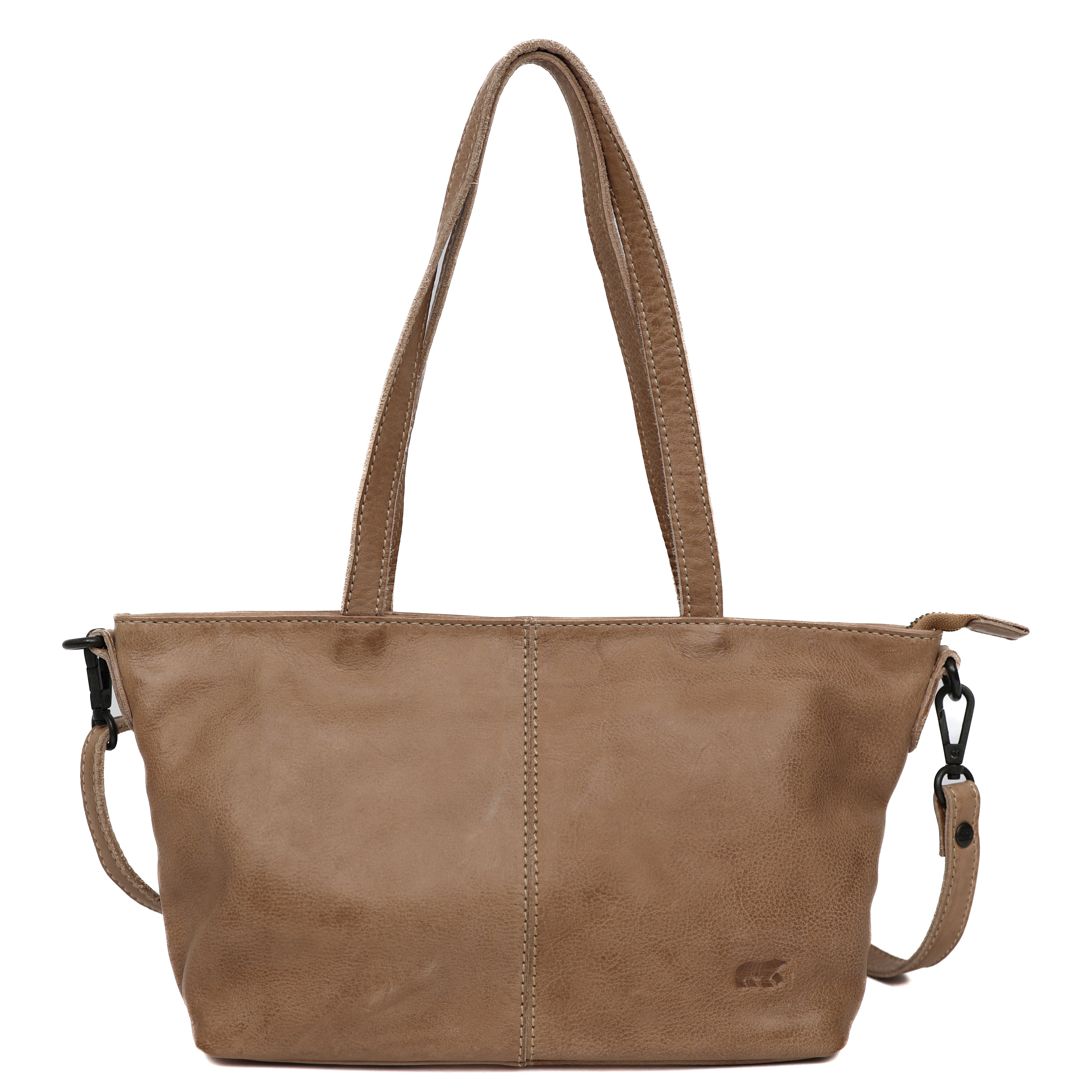 Kleine Handtasche/Umhängetasche 'Lola' Beige