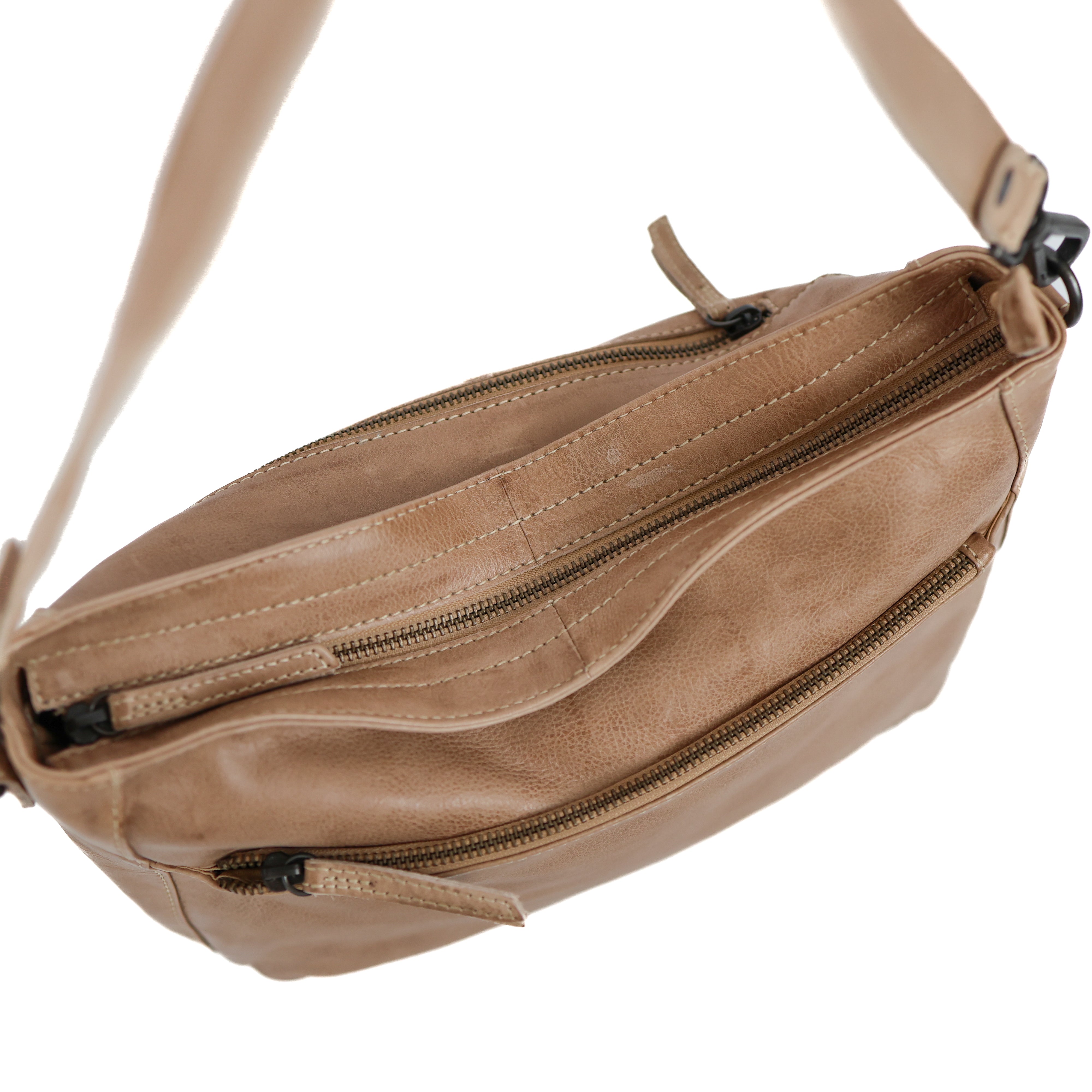 Hand-/Umhängetasche 'Jade' beige