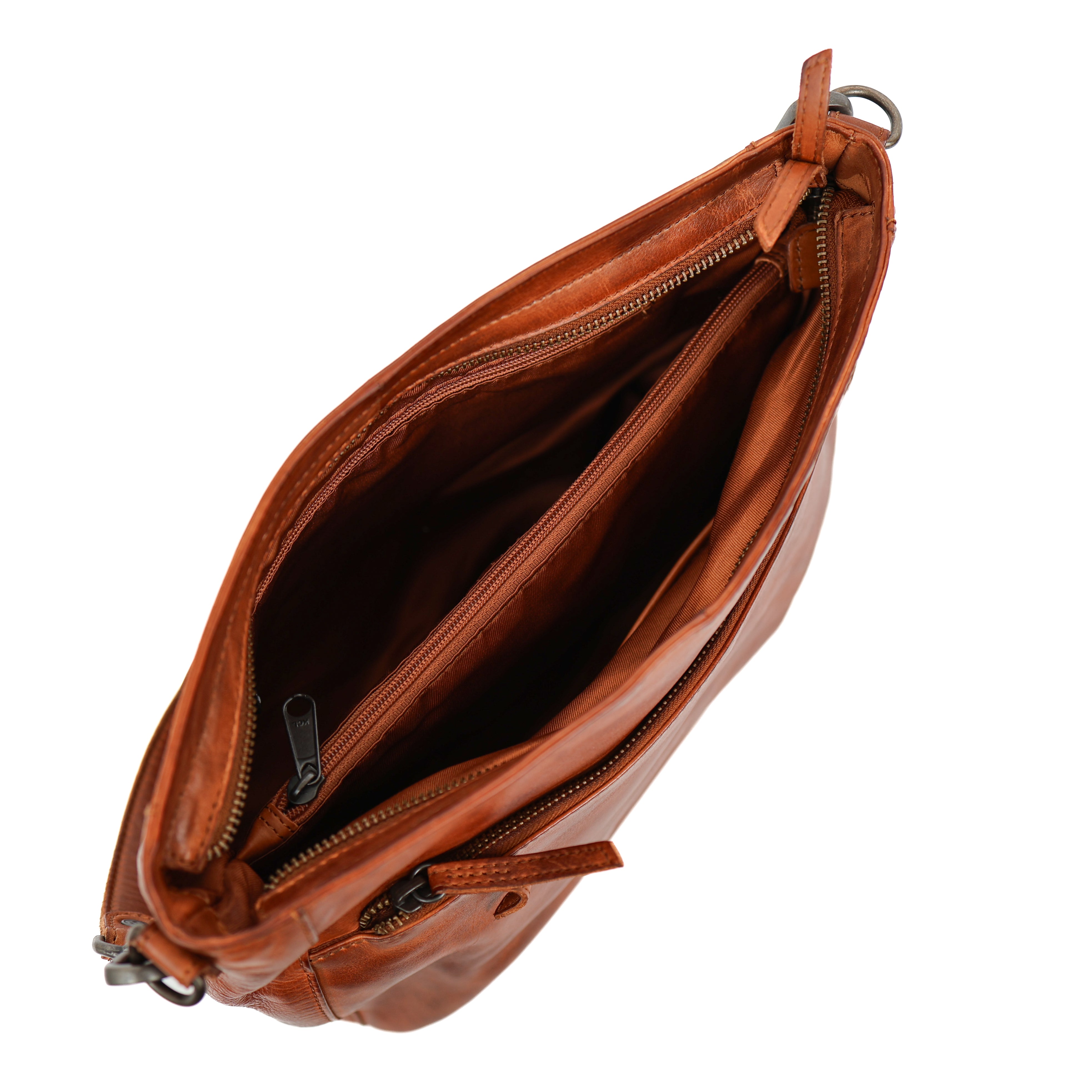 Hand-/Umhängetasche 'Jade' Cognac