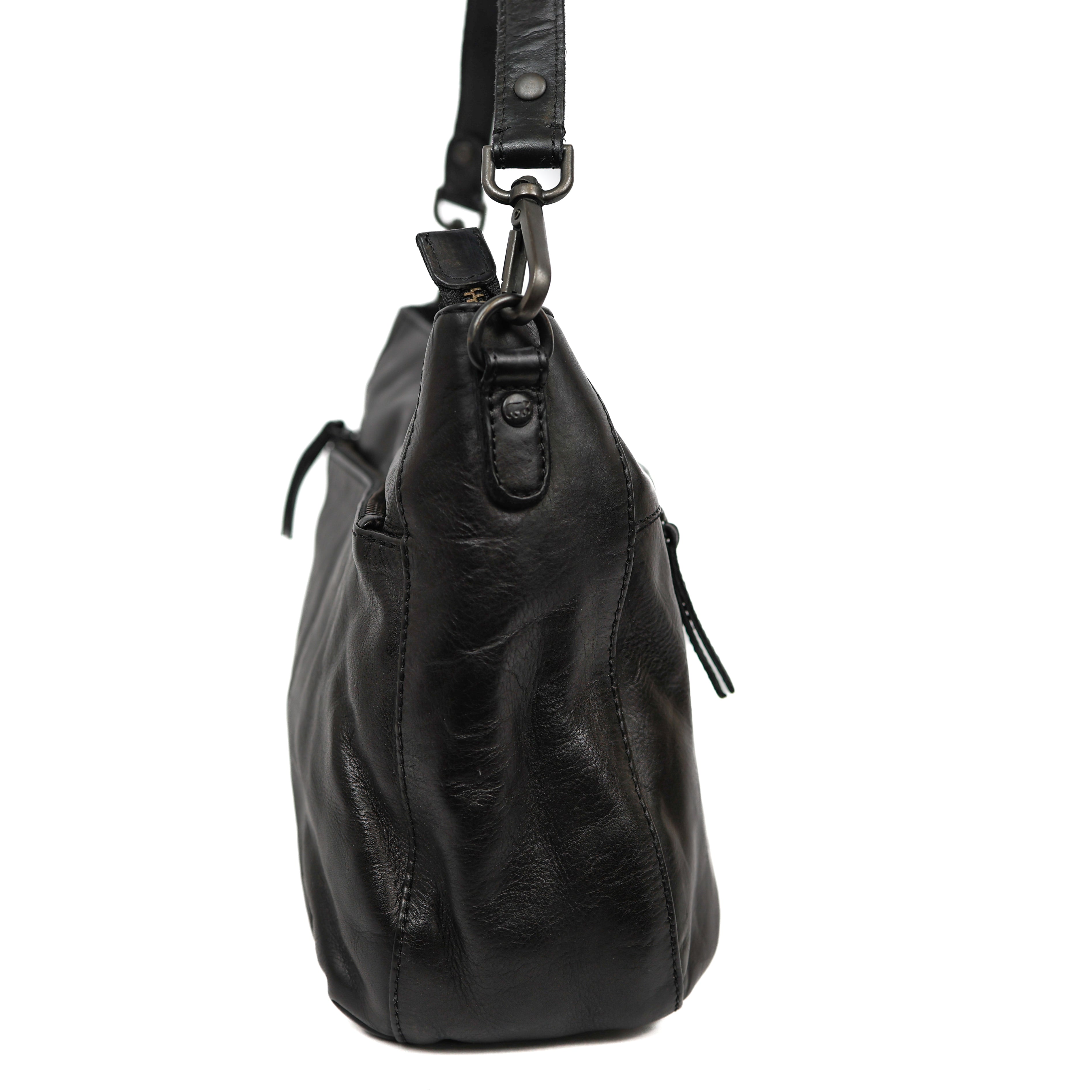 Hand-/Umhängetasche 'Jade' Schwarz