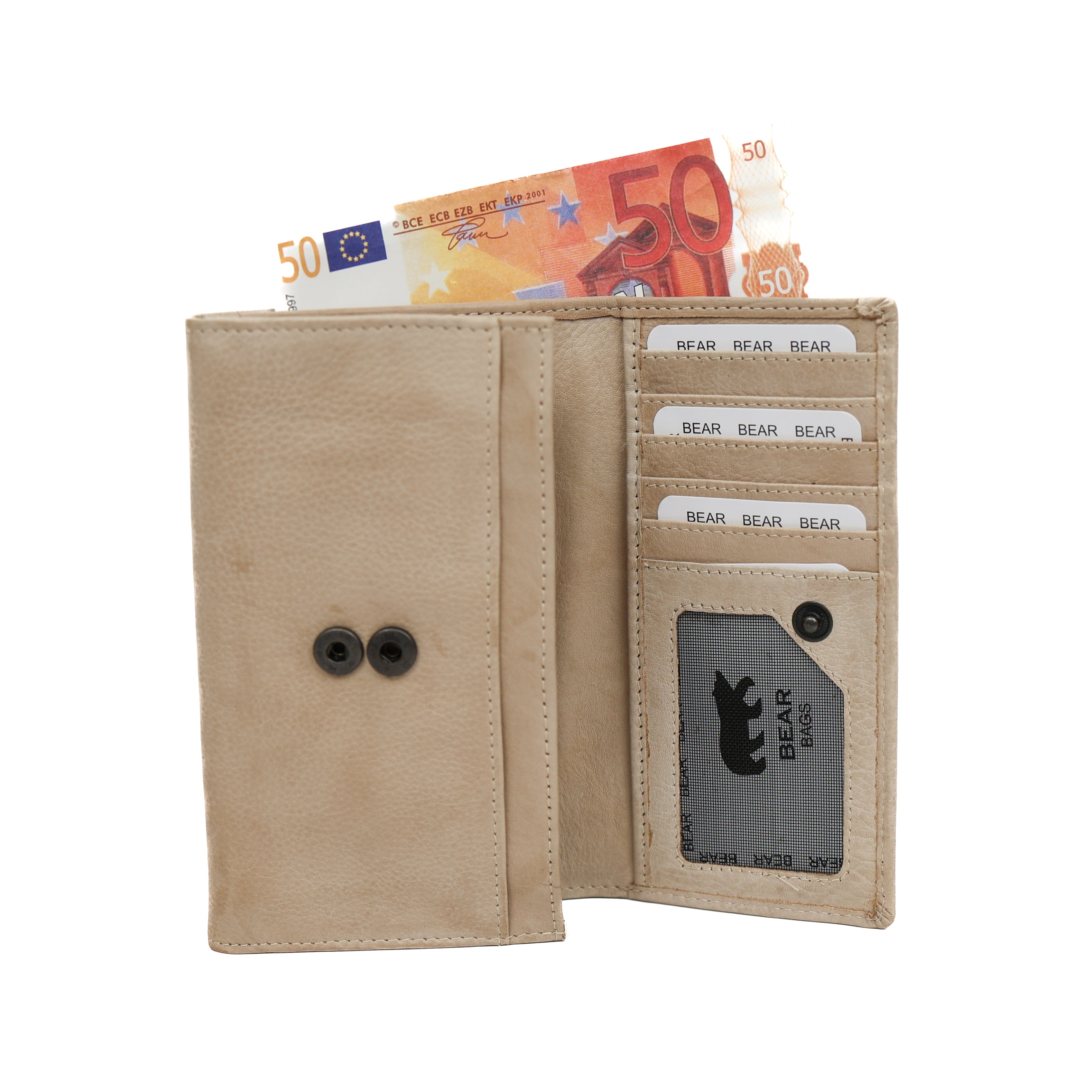 Geldbörse mit Überschlag 'Sweety' XL Feather