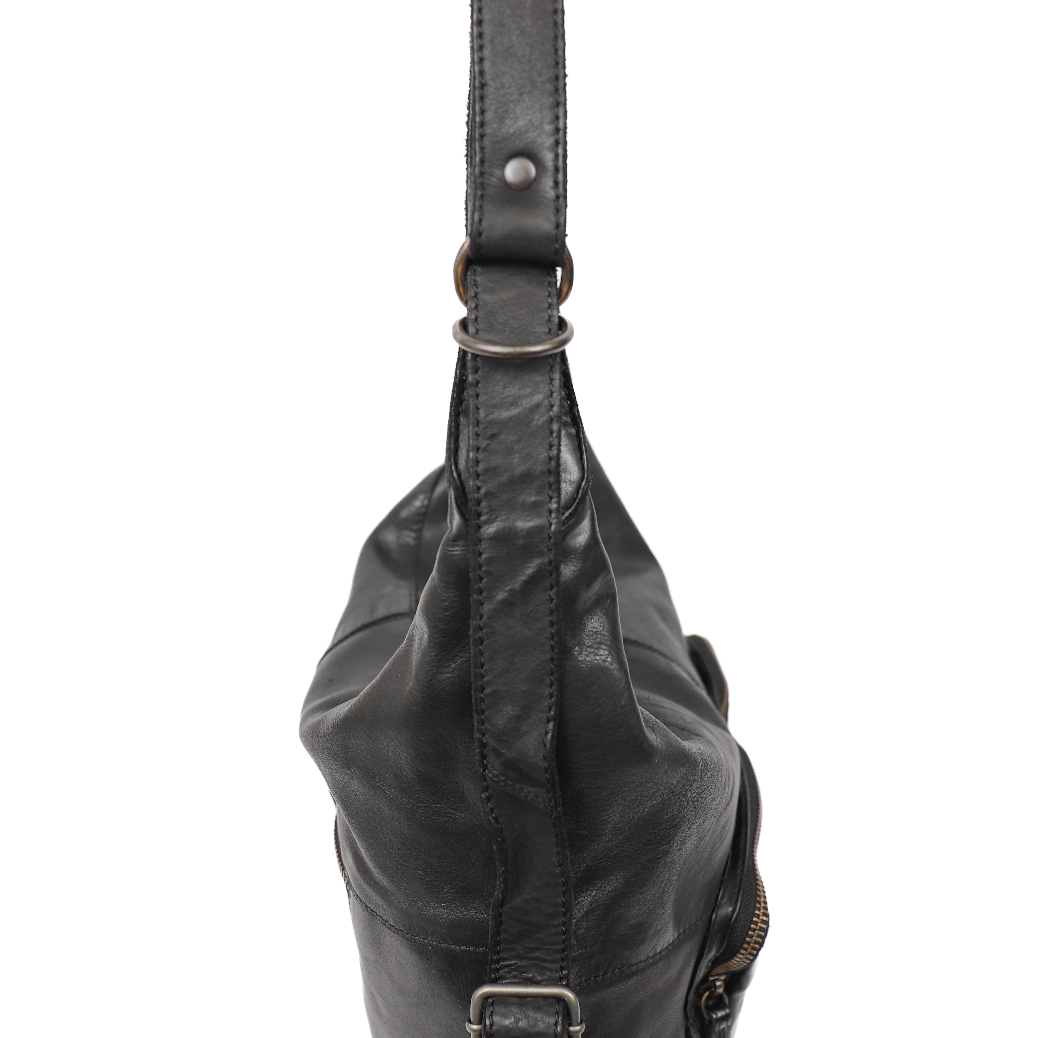 Rucksack/Umhängetasche 'Corina' schwarz