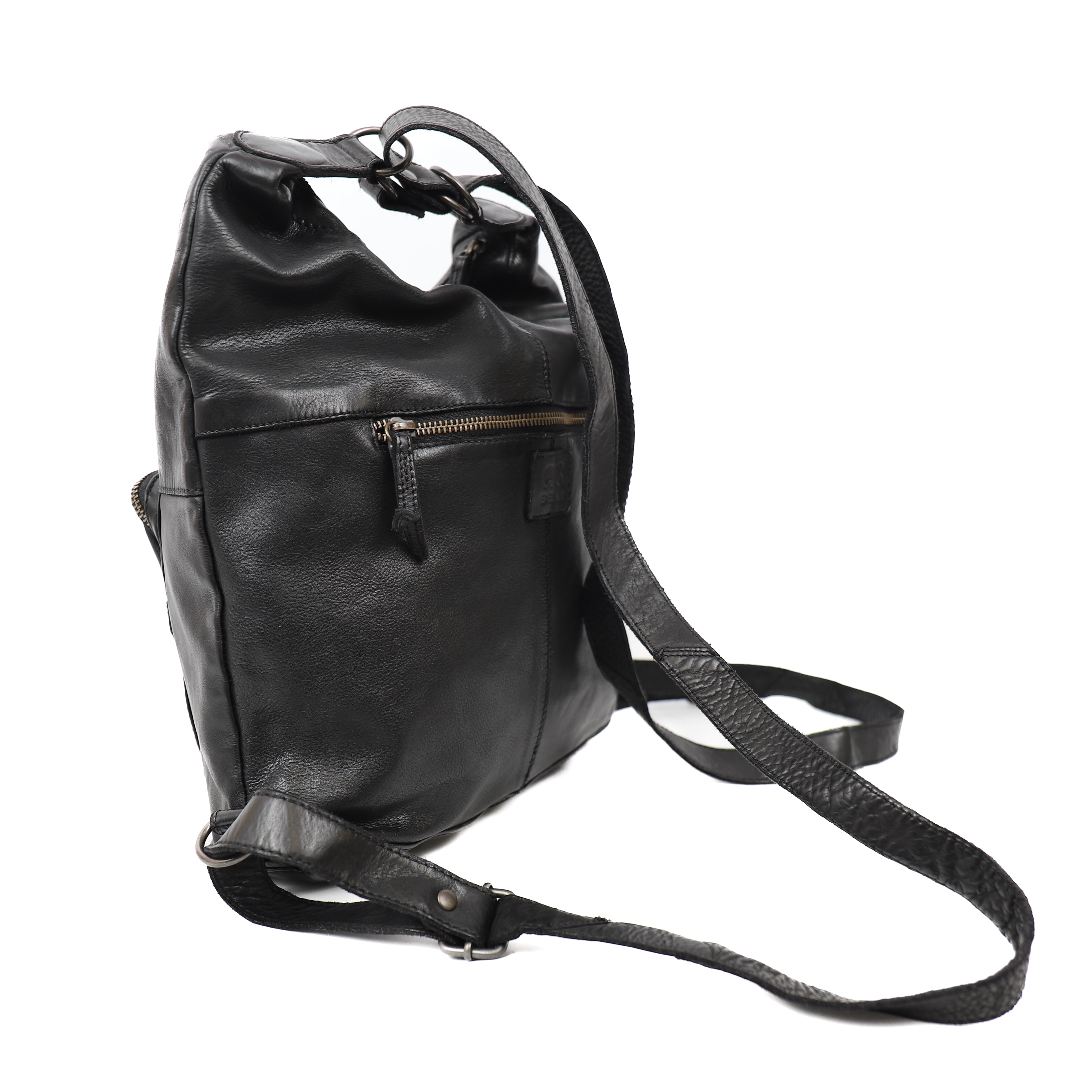 Rucksack/Umhängetasche 'Corina' schwarz