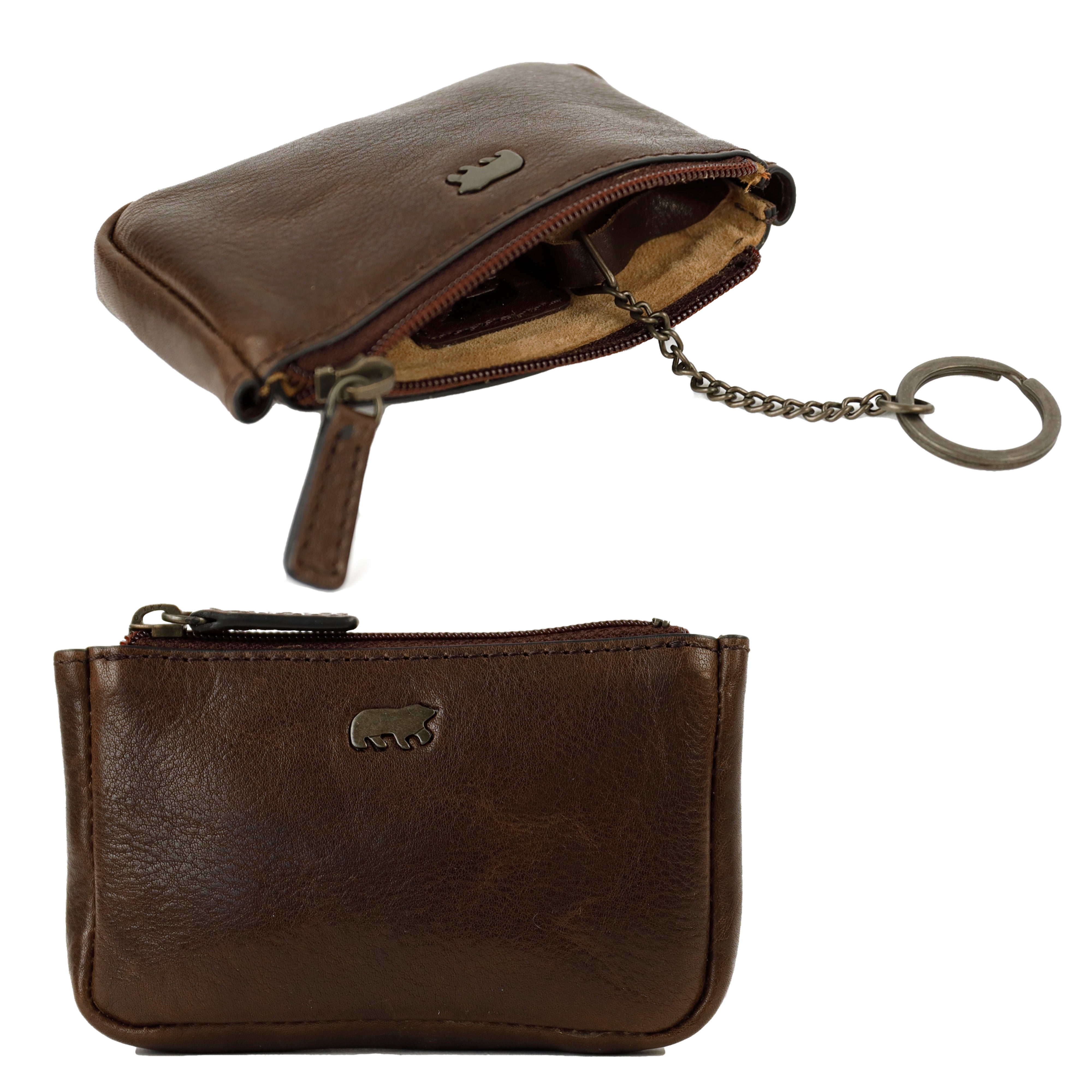 Luxe Sleuteletui 'Paolo' bruin