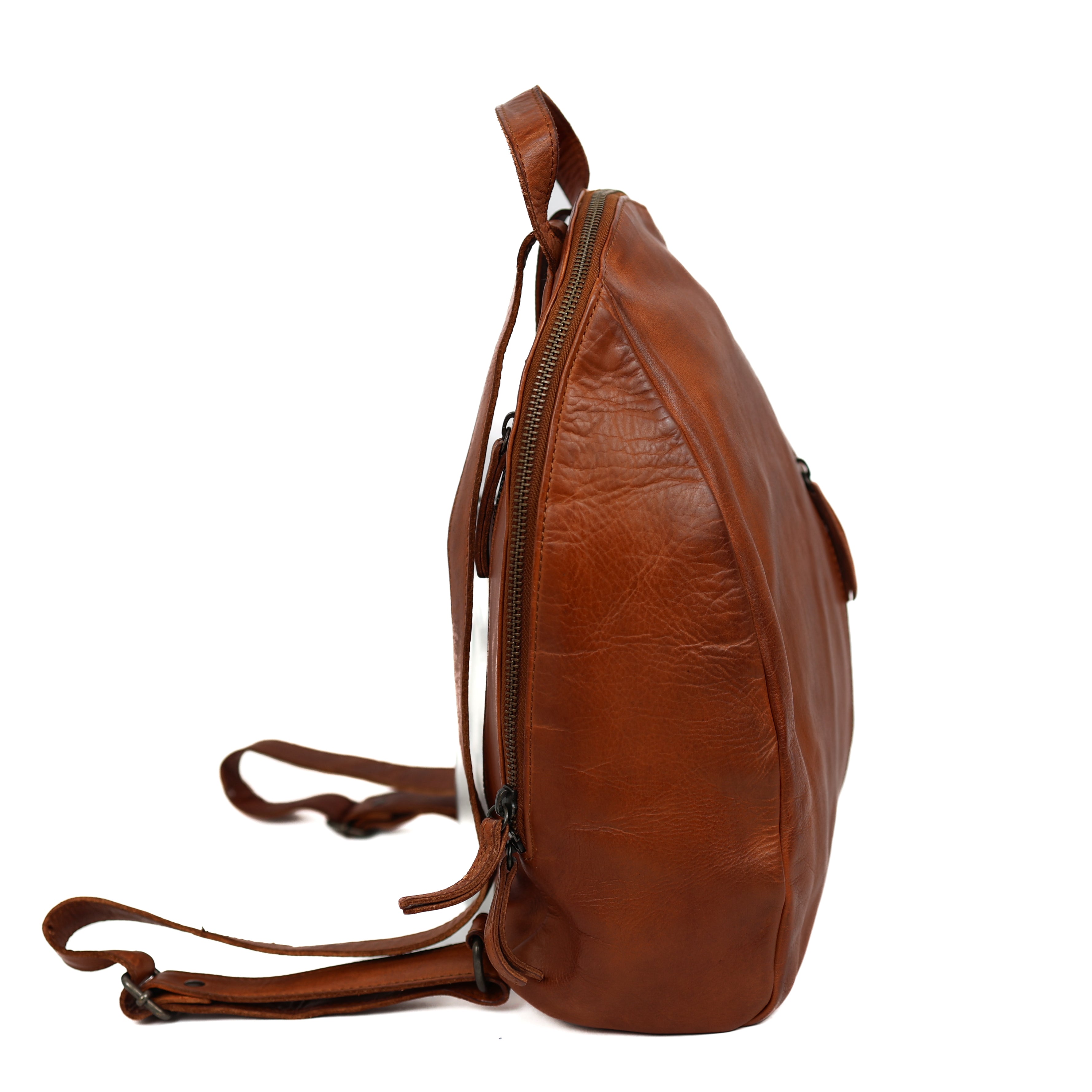 Mittlerer Rucksack 'Monika' Cognac