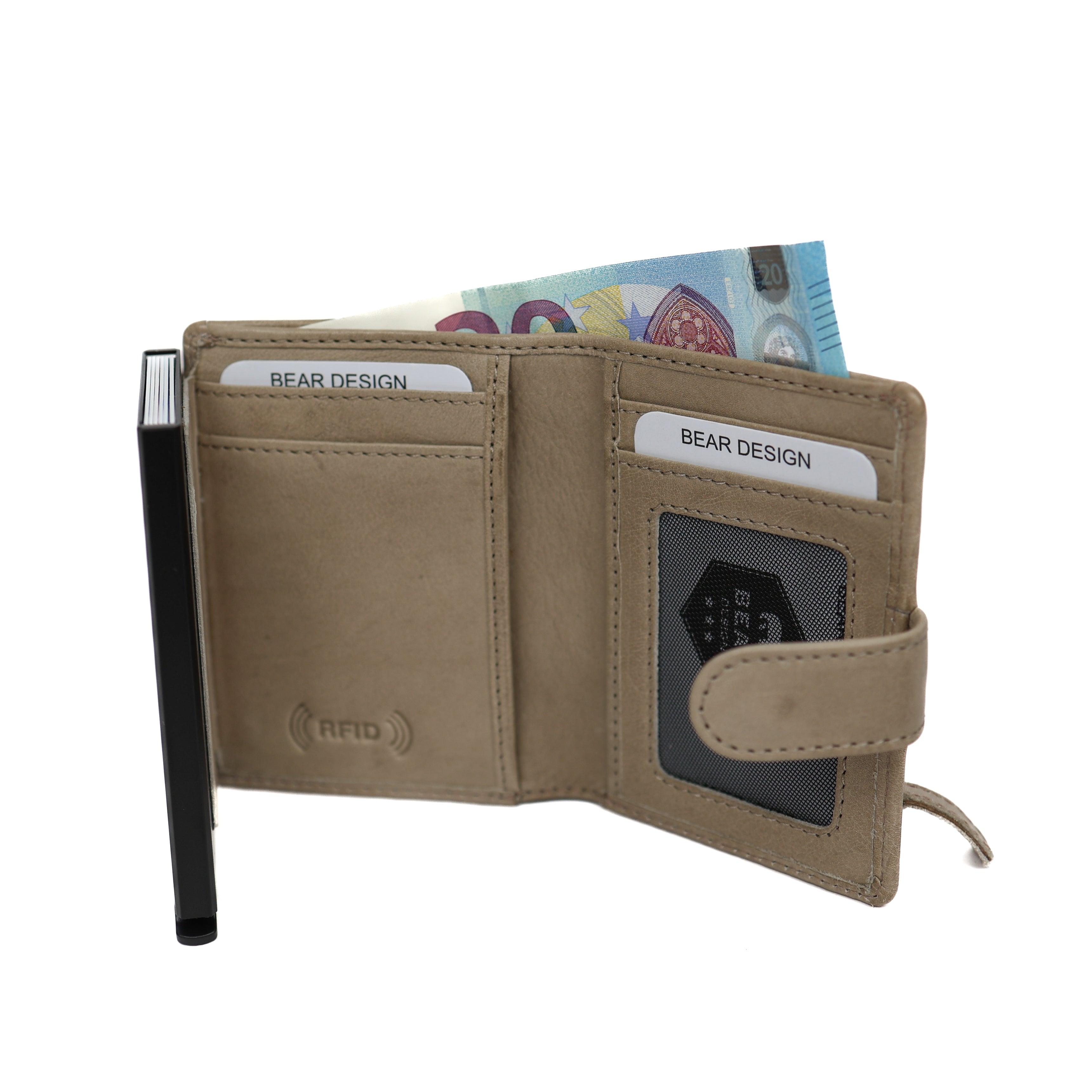 RFID-Kartenhalter 'Bobby' Silver Mink