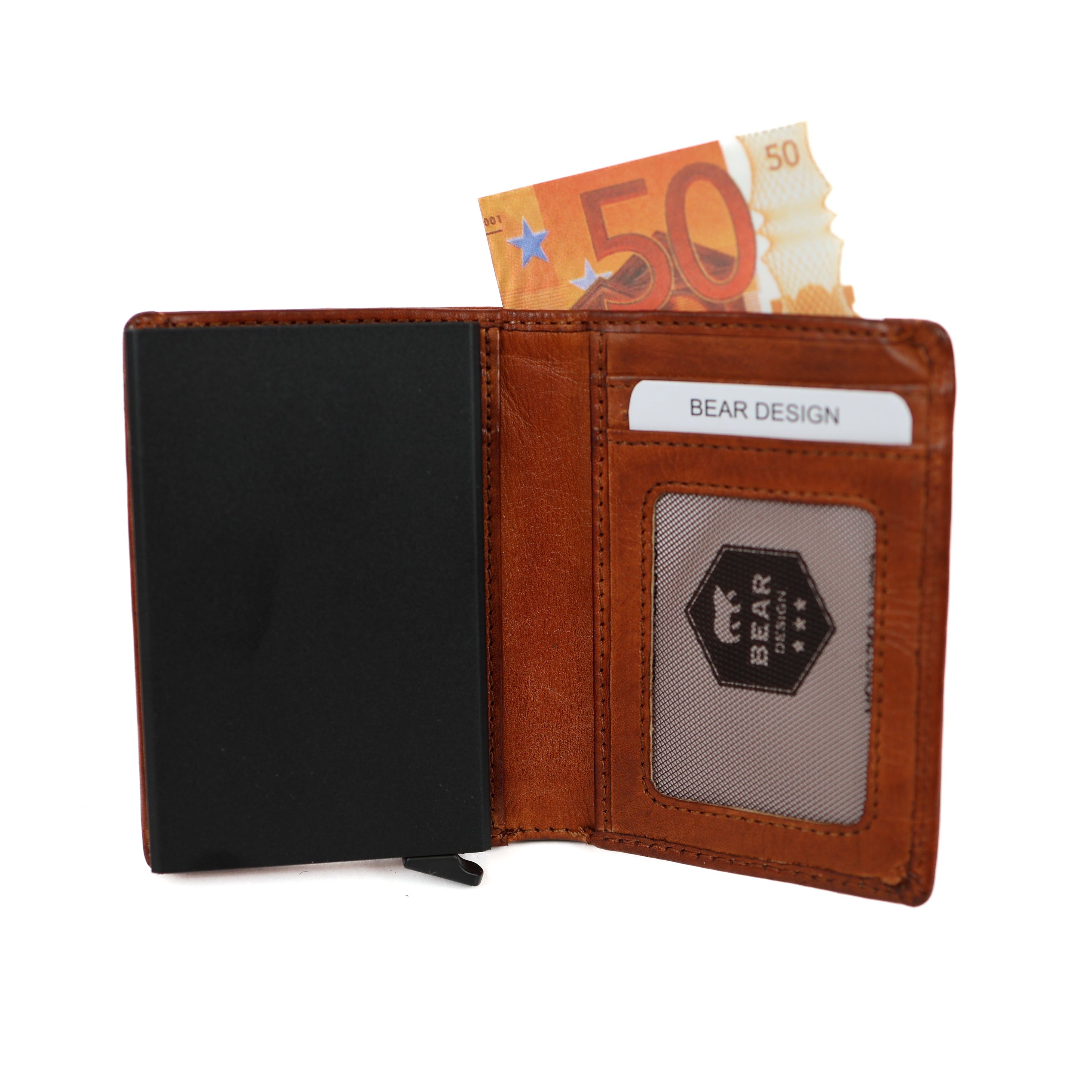 RFID-Kartenhalter 'Ruby' Cognac