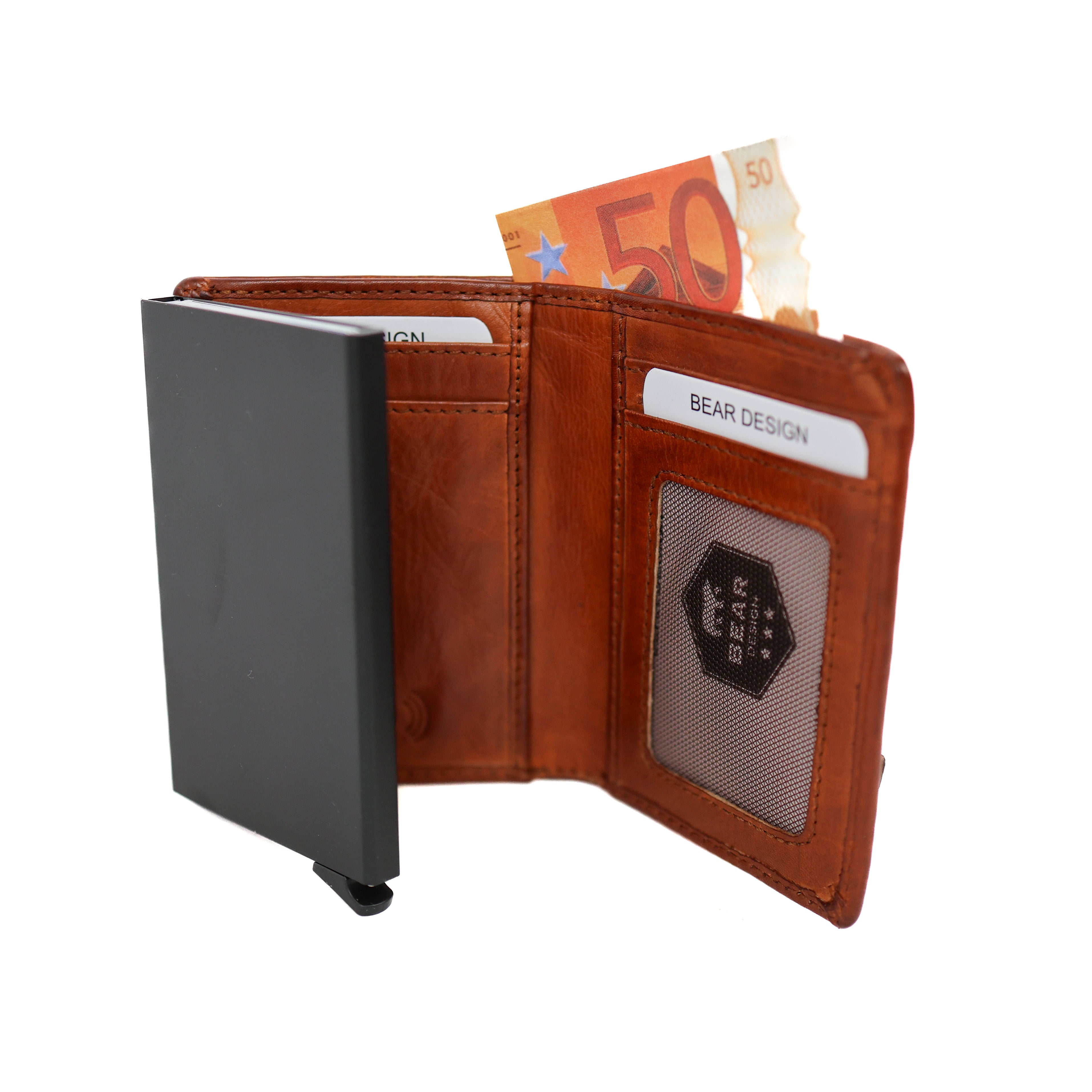 RFID-Kartenhalter 'Ruby' Cognac