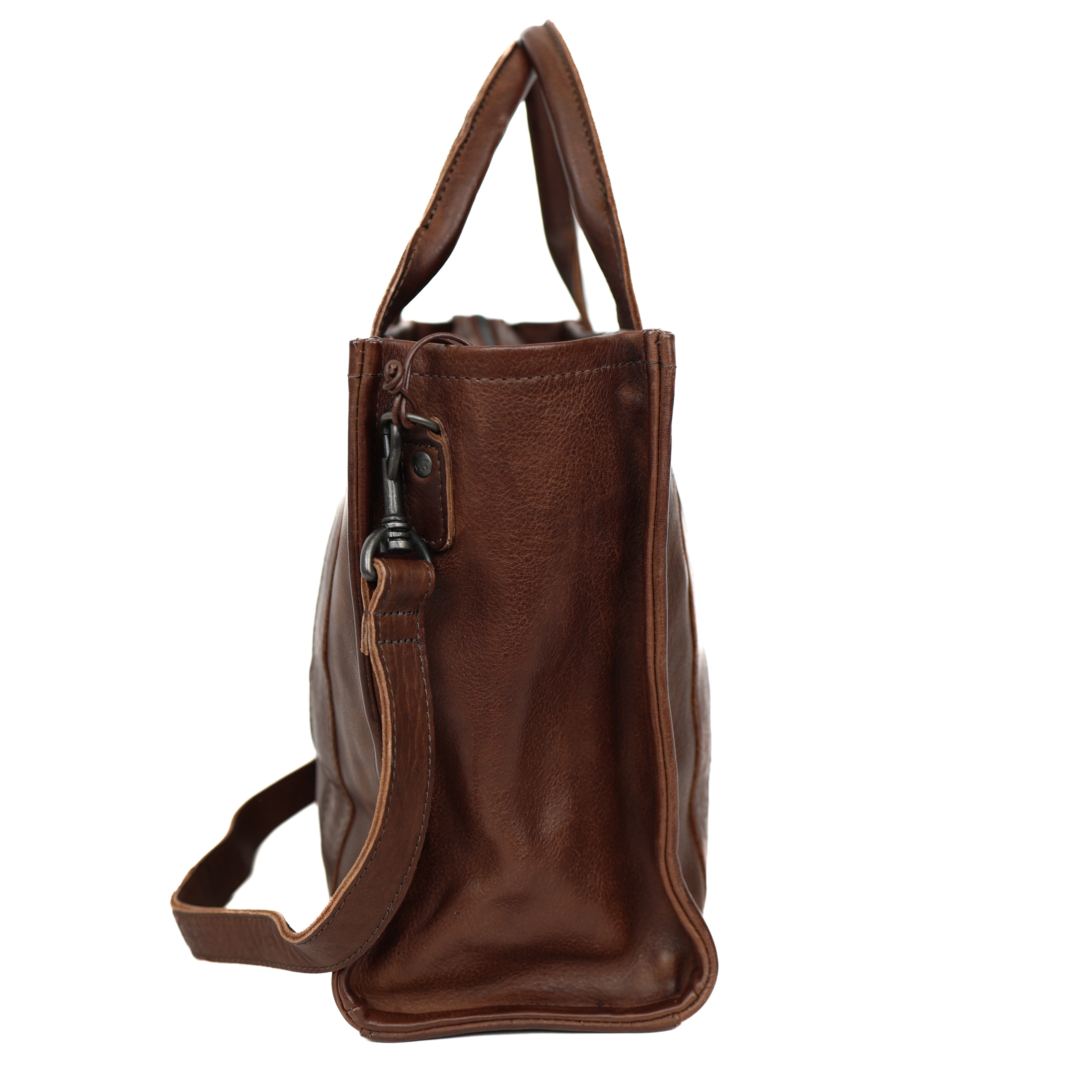 Tote Bag 'Pepe' L Dunkelbraun