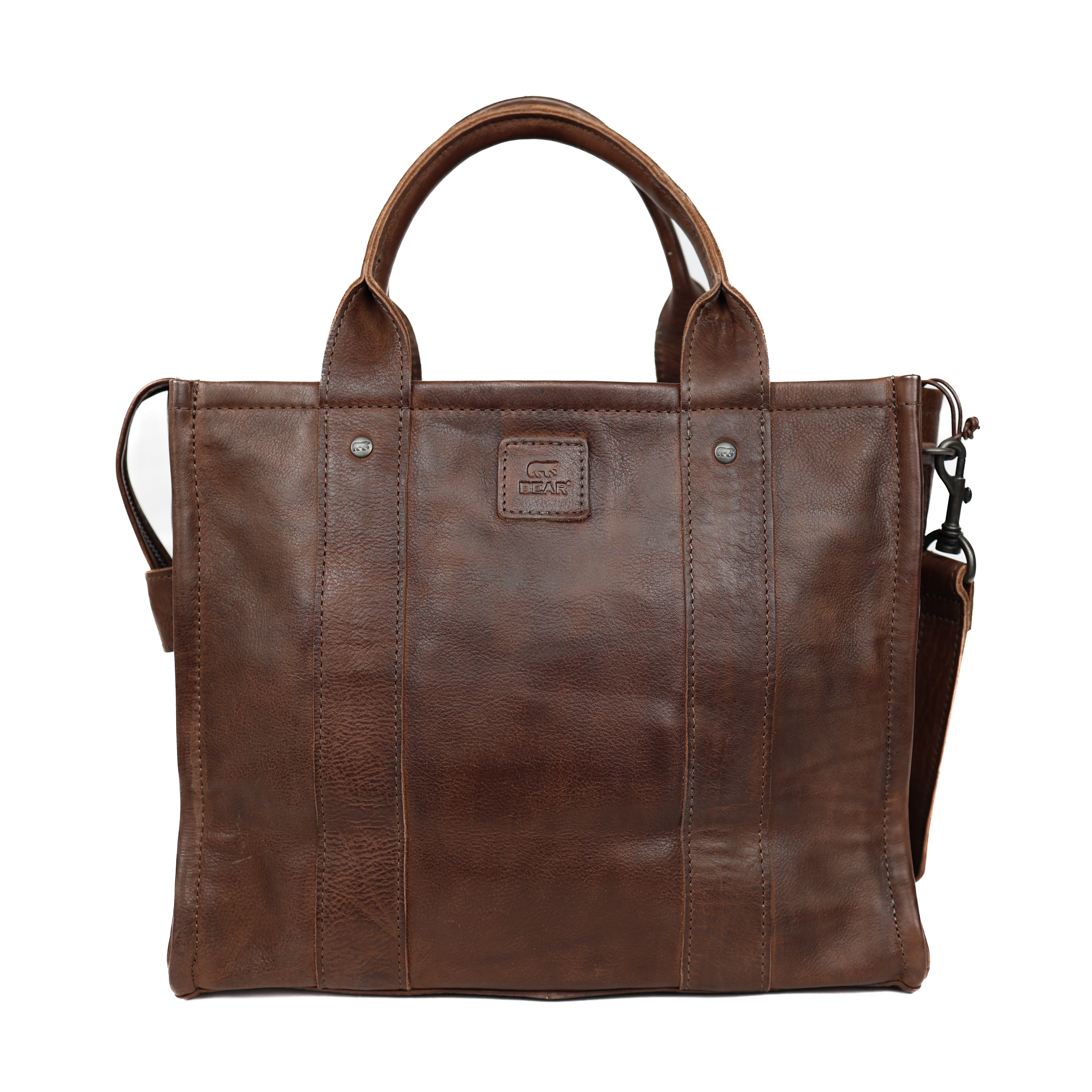 Tote Bag 'Pepe' L Dunkelbraun