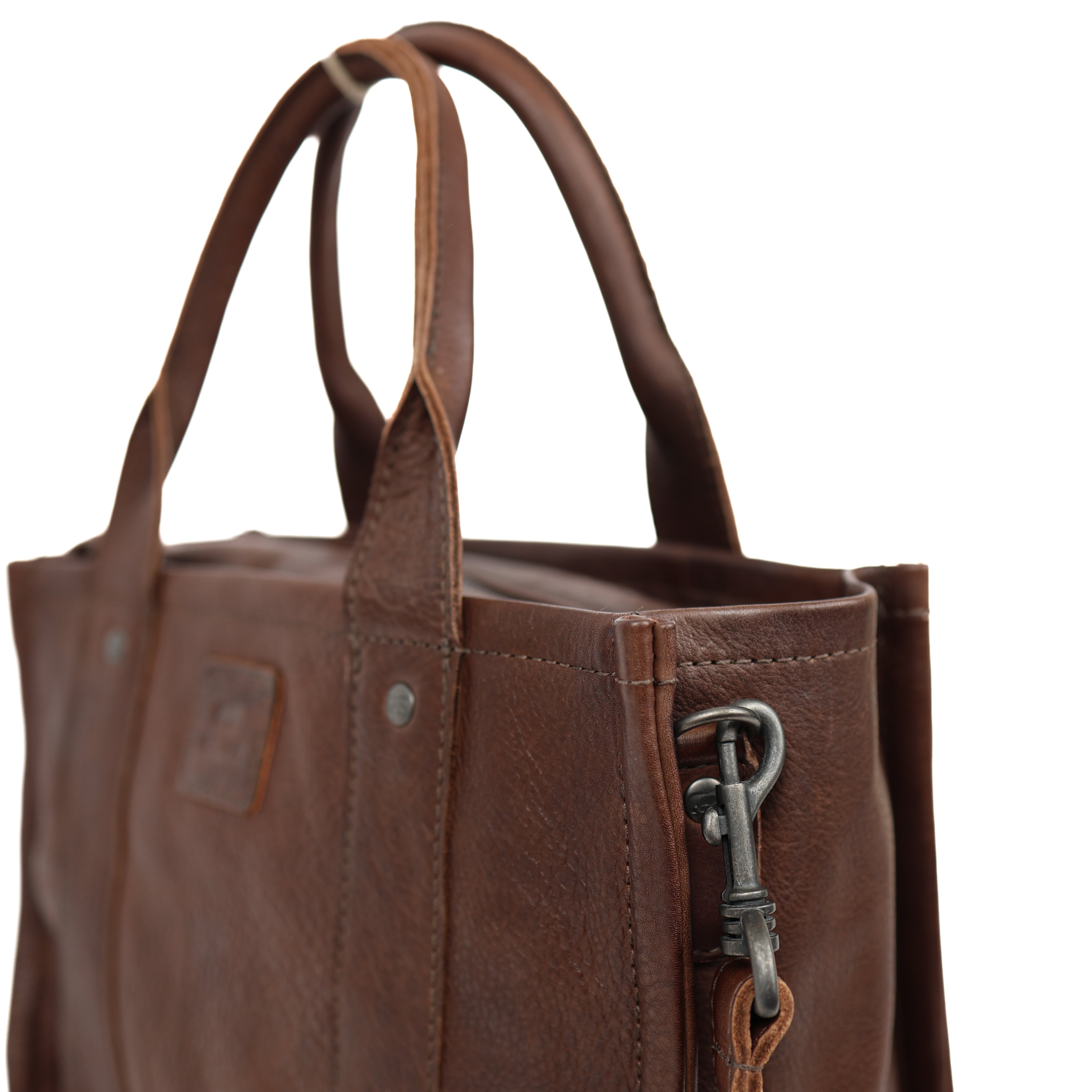 Tote Bag 'Pepe' M Dunkelbraun