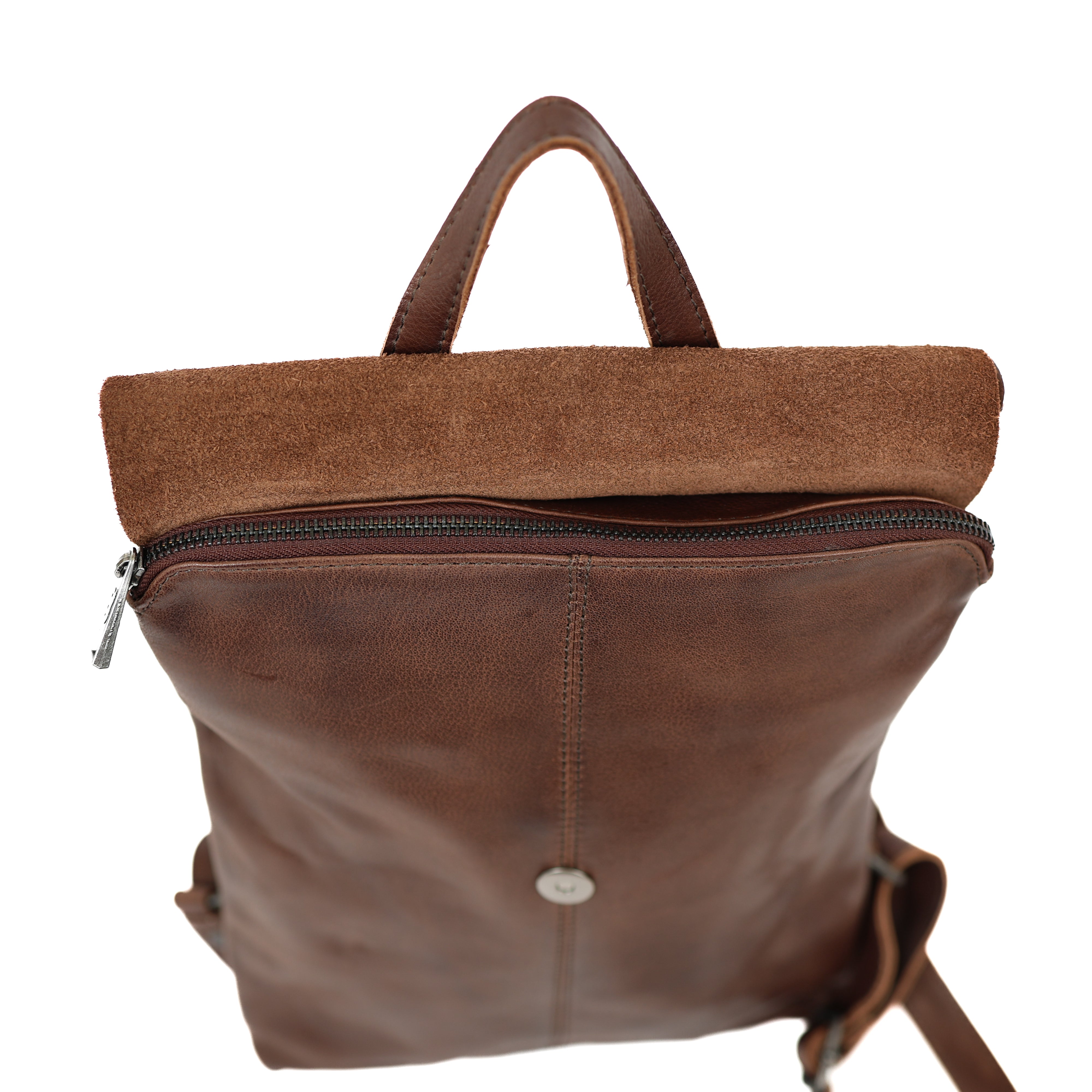 Rucksack 'Anneroos' Dunkelbraun