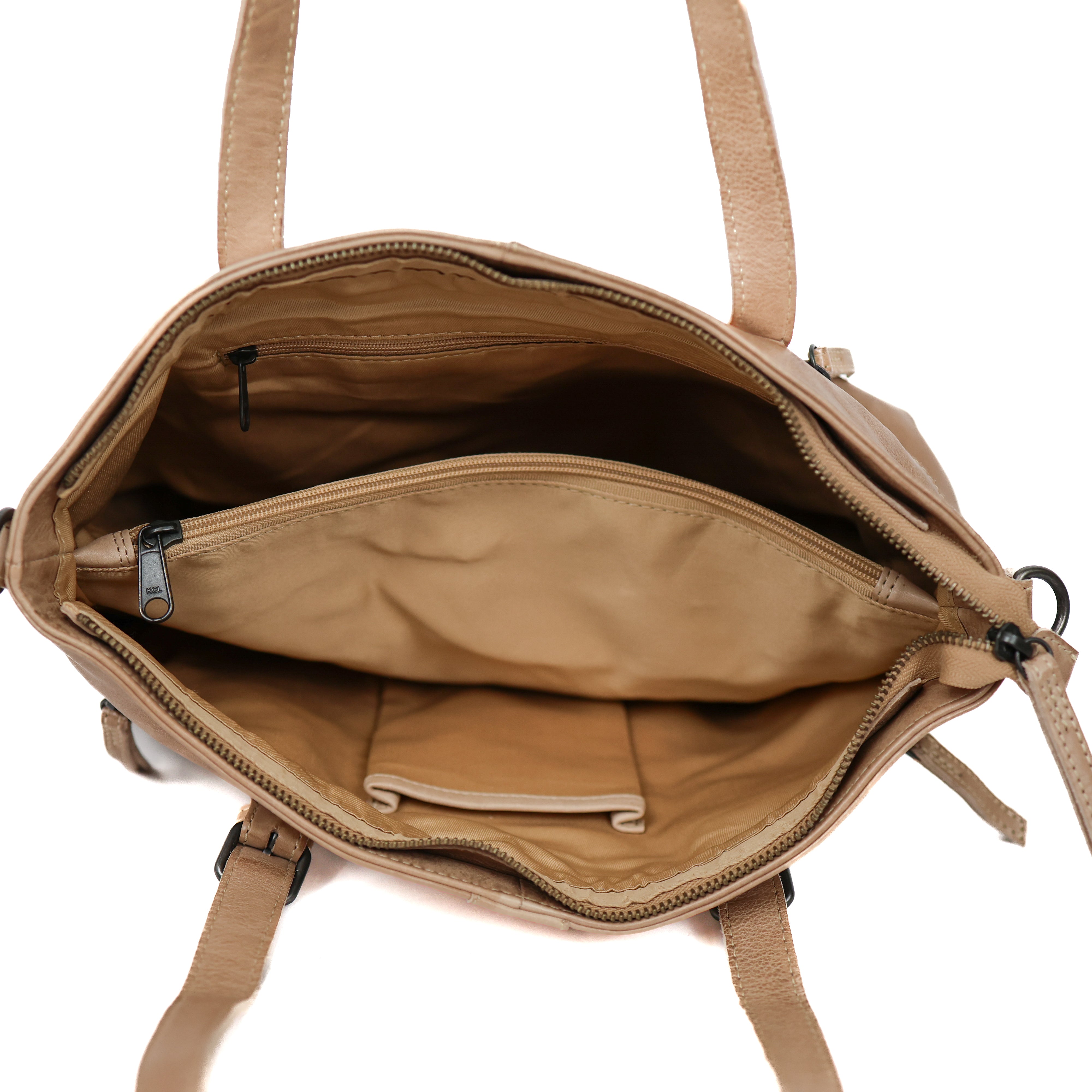 Hand-/Umhängetasche 'Fleur' Beige