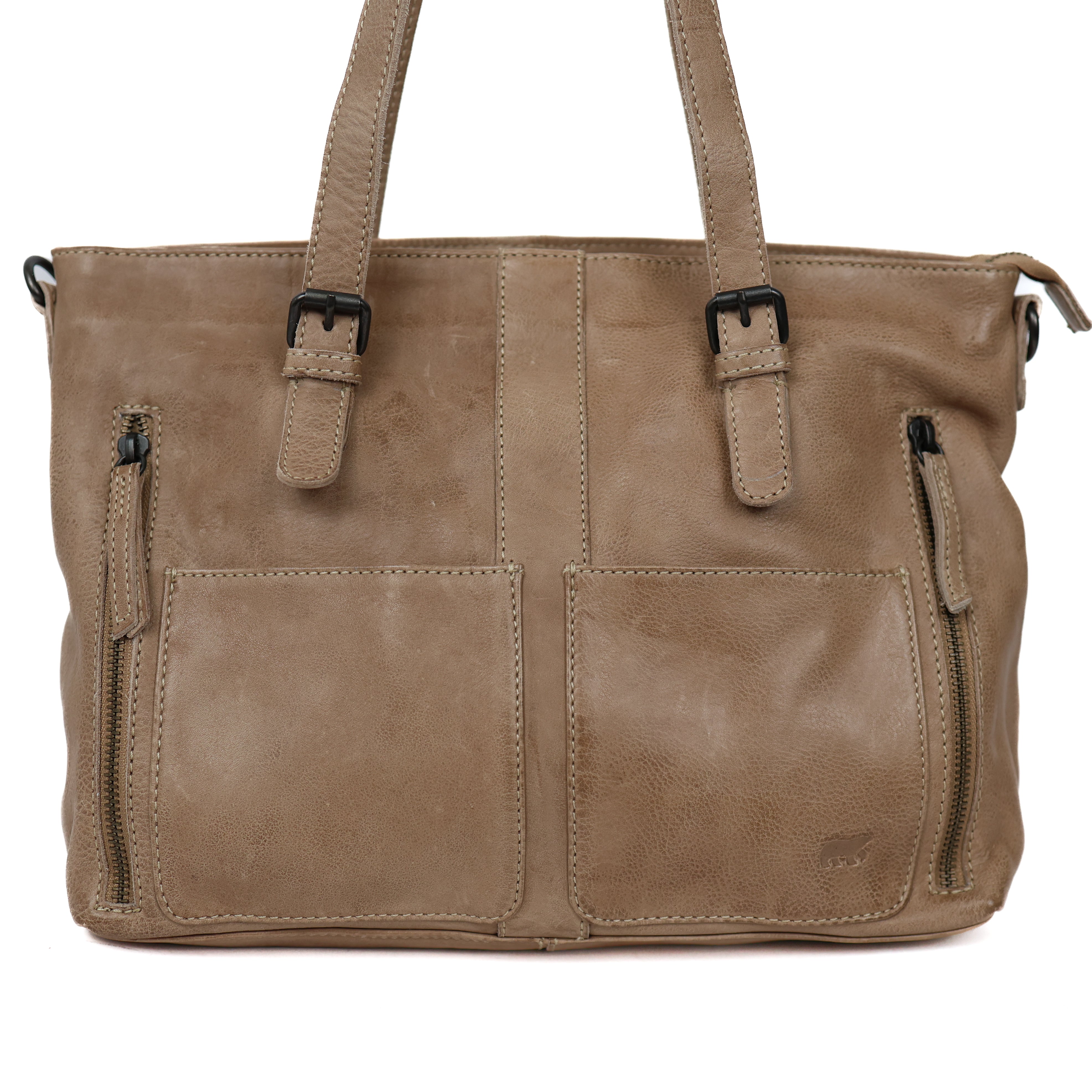 Hand-/Umhängetasche 'Fleur' Beige