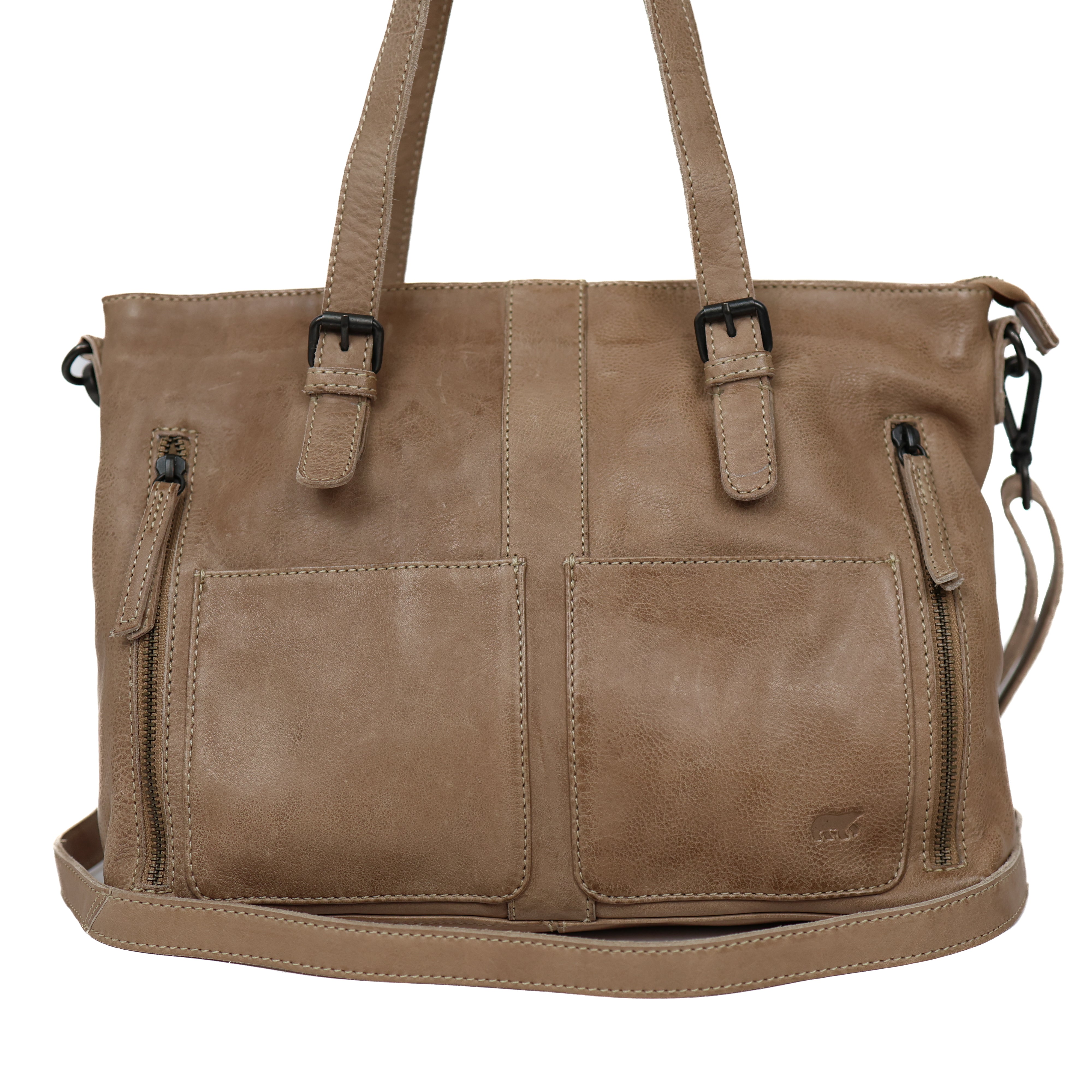 Hand-/Umhängetasche 'Fleur' Beige