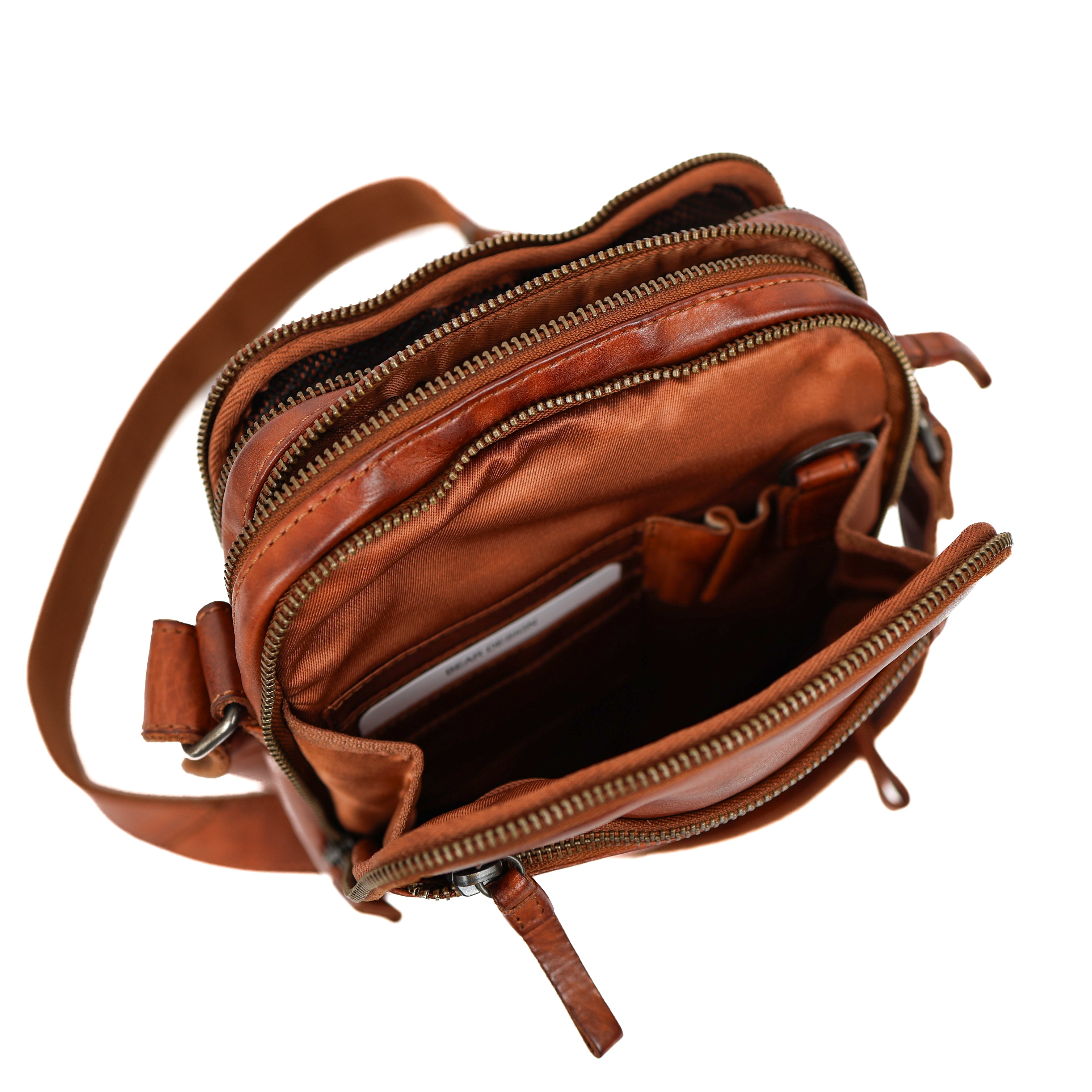 Crossbody/Reisetasche 'Renny' Cognac