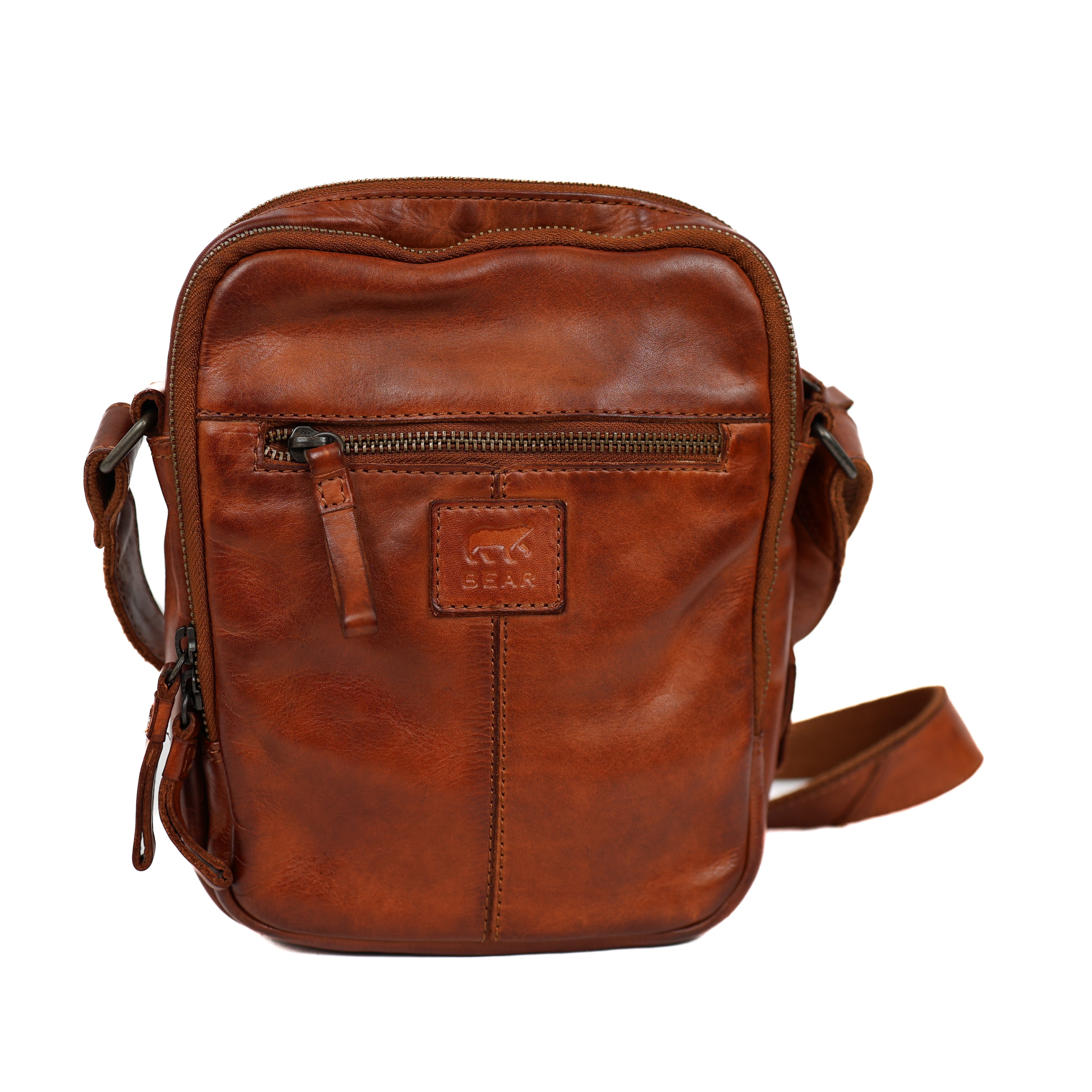 Crossbody/Reisetasche 'Renny' Cognac