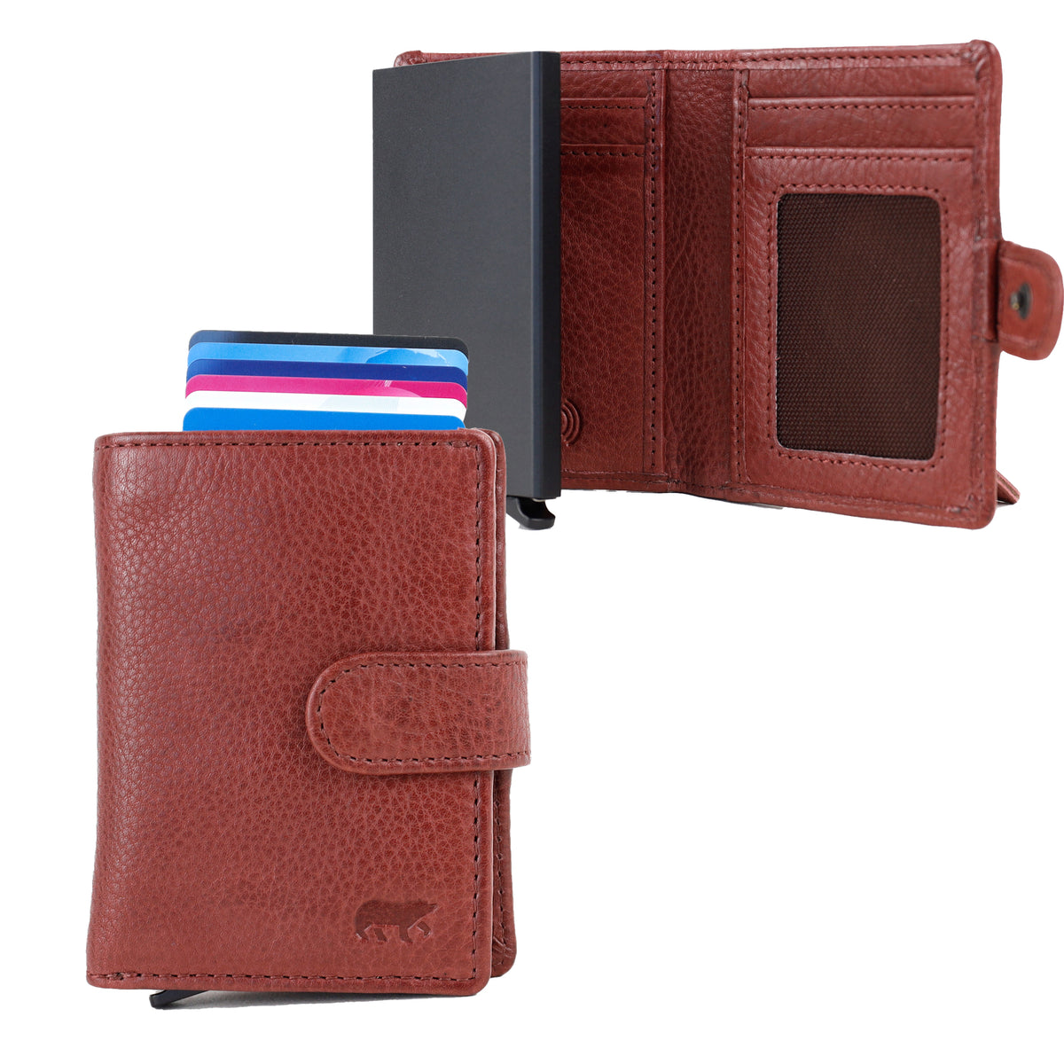 RFID-Kartenhalter 'Bobby' Merlot
