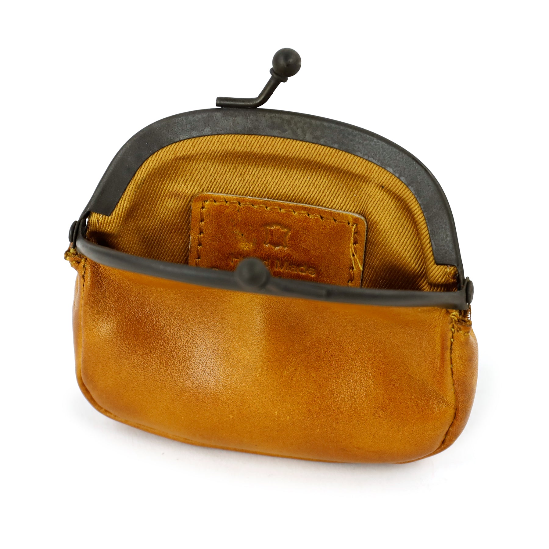 Beugelportemonneetje 'Lily' geel