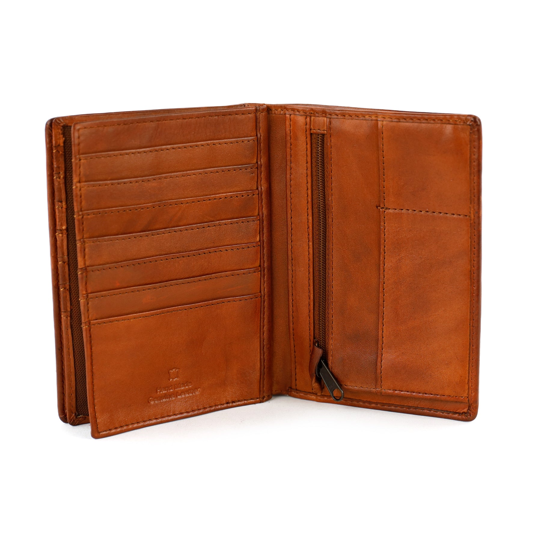 Fahrzeugpapiere-/Kartenhalter 'Nikos' Cognac