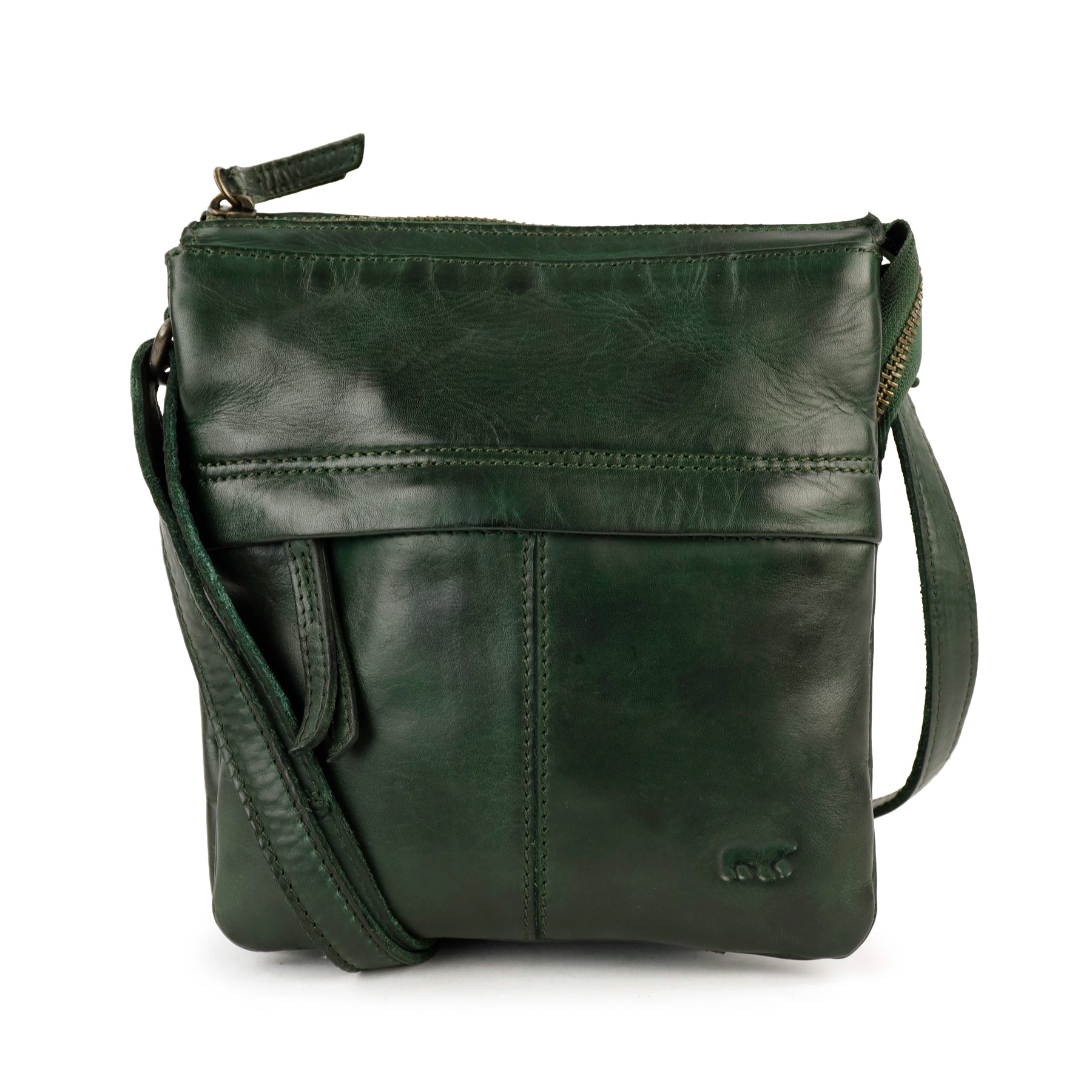 Klein schoudertasje 'Monique' groen