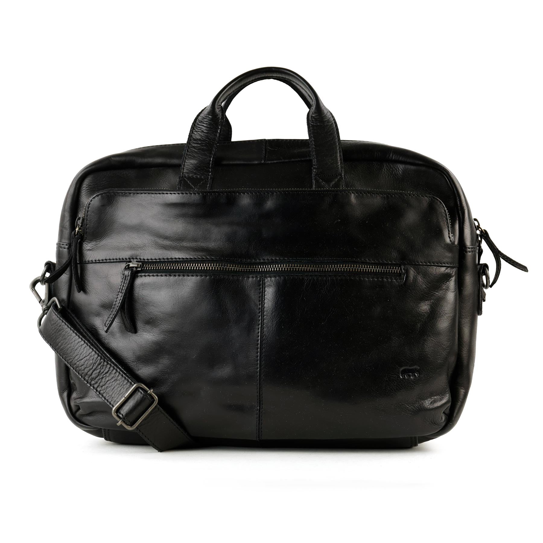 Laptoptasche „Jamie Doppelreißverschluss“ schwarz