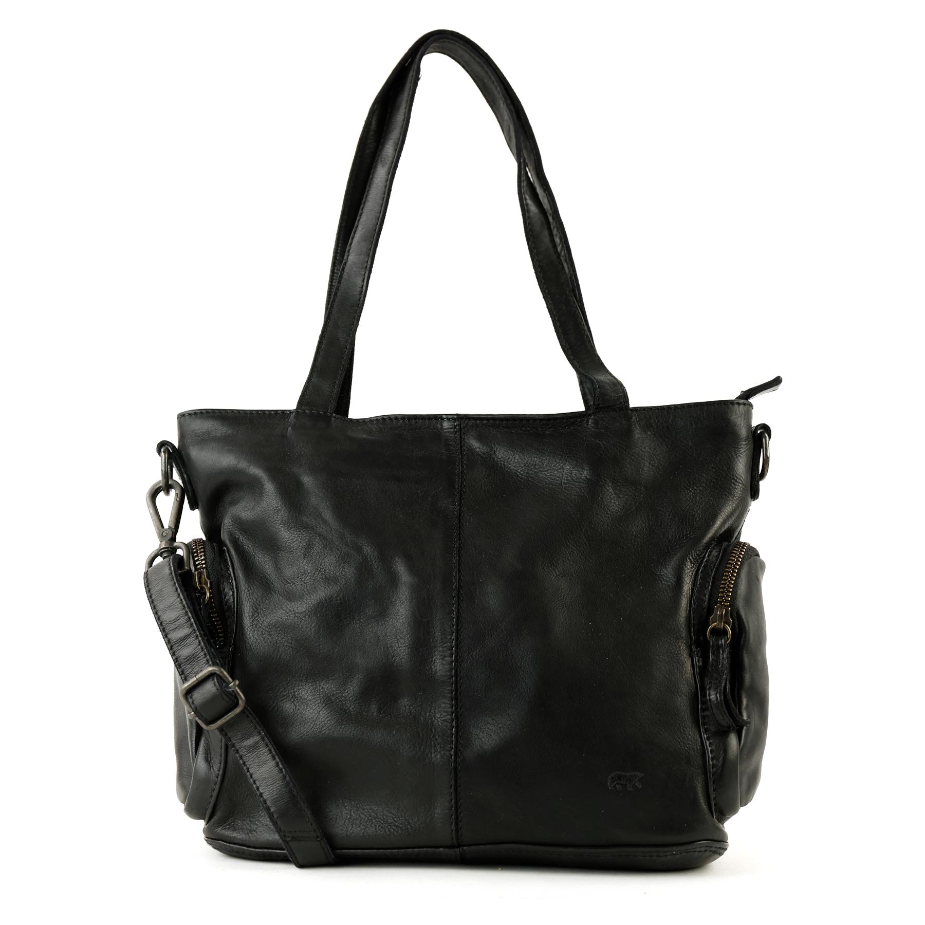 Shopper-/Schultertasche „Liv“ schwarz