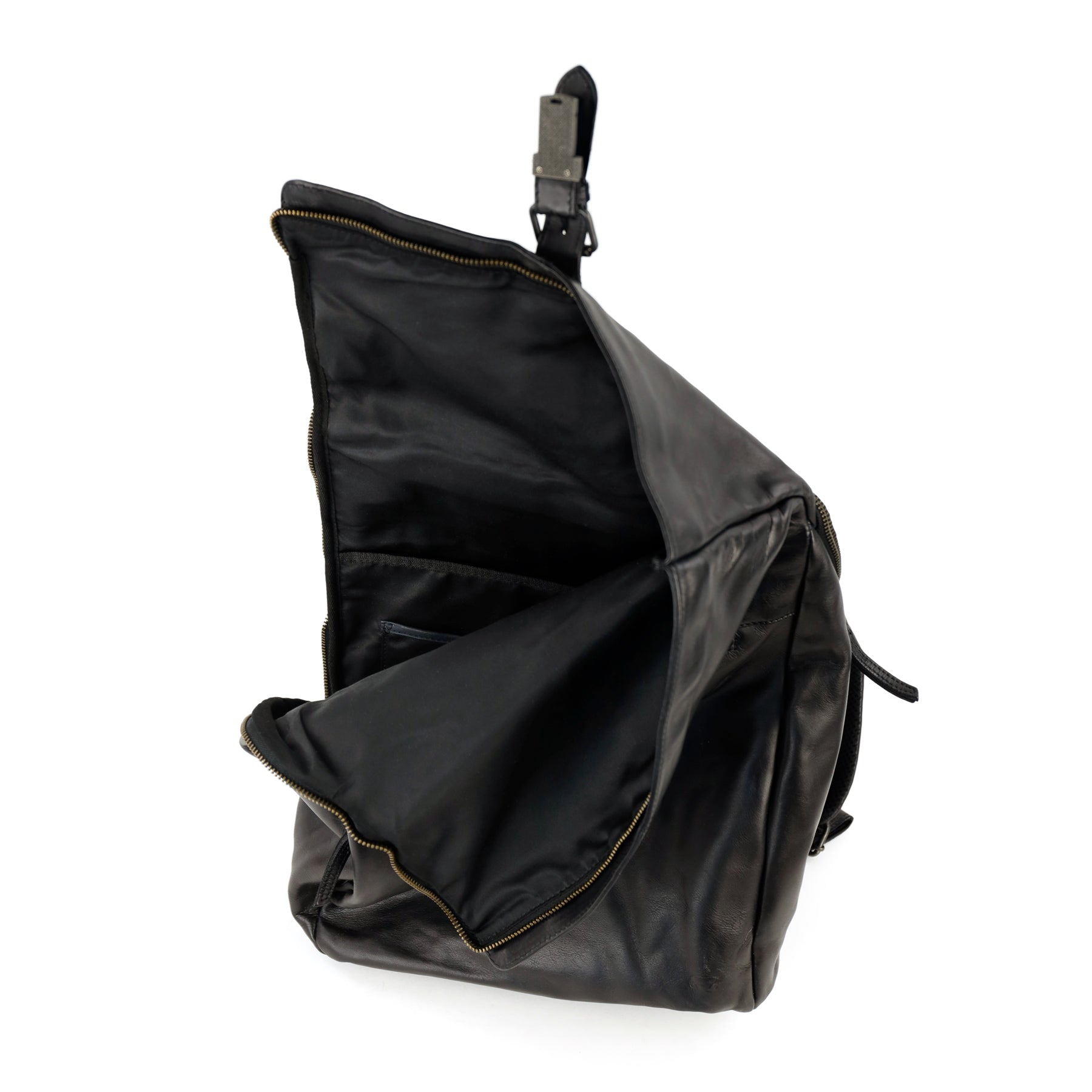 Rolltop Laptop Rucksack 15.6" 'Kai' Schwarz