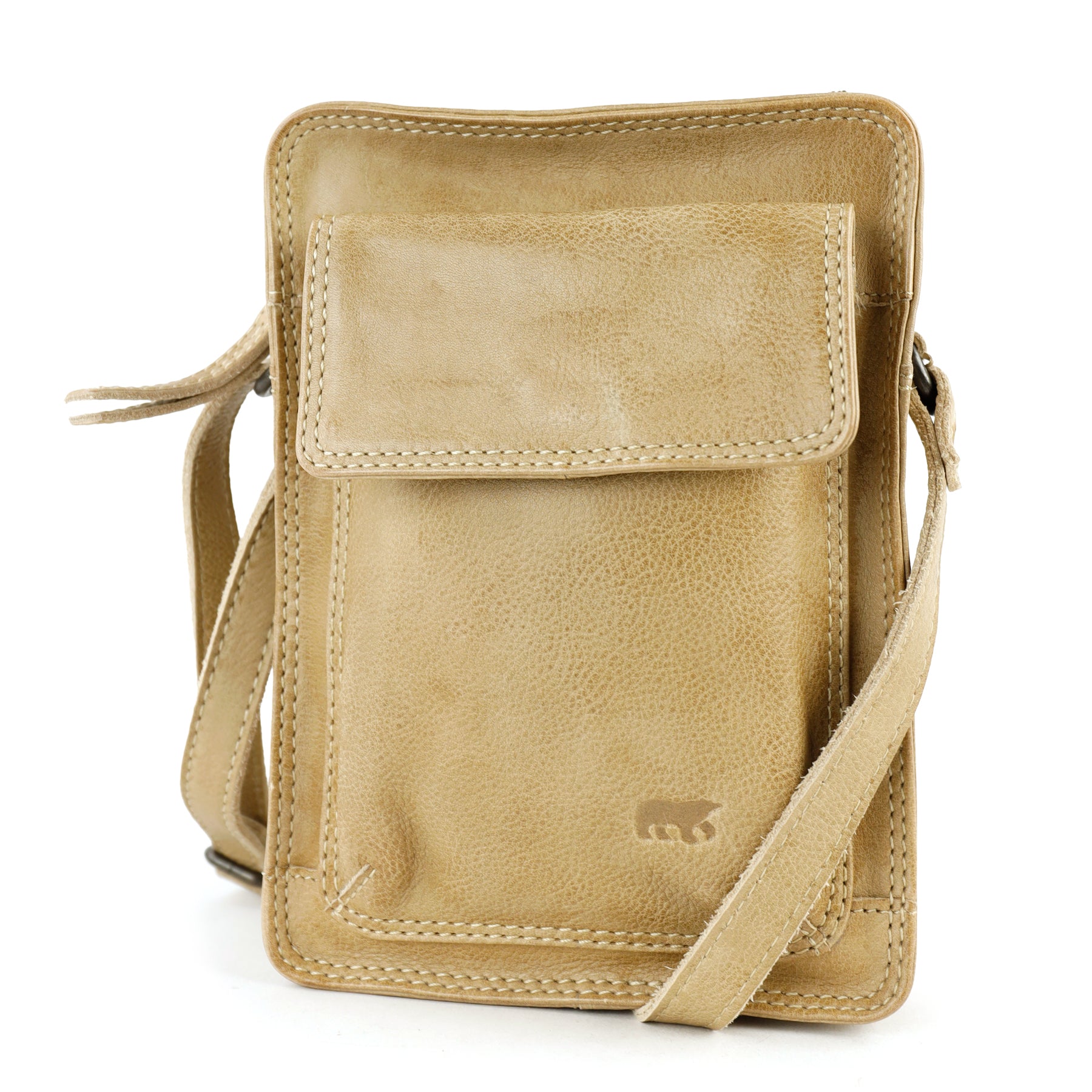 Umhängetasche 'Carmen' Beige