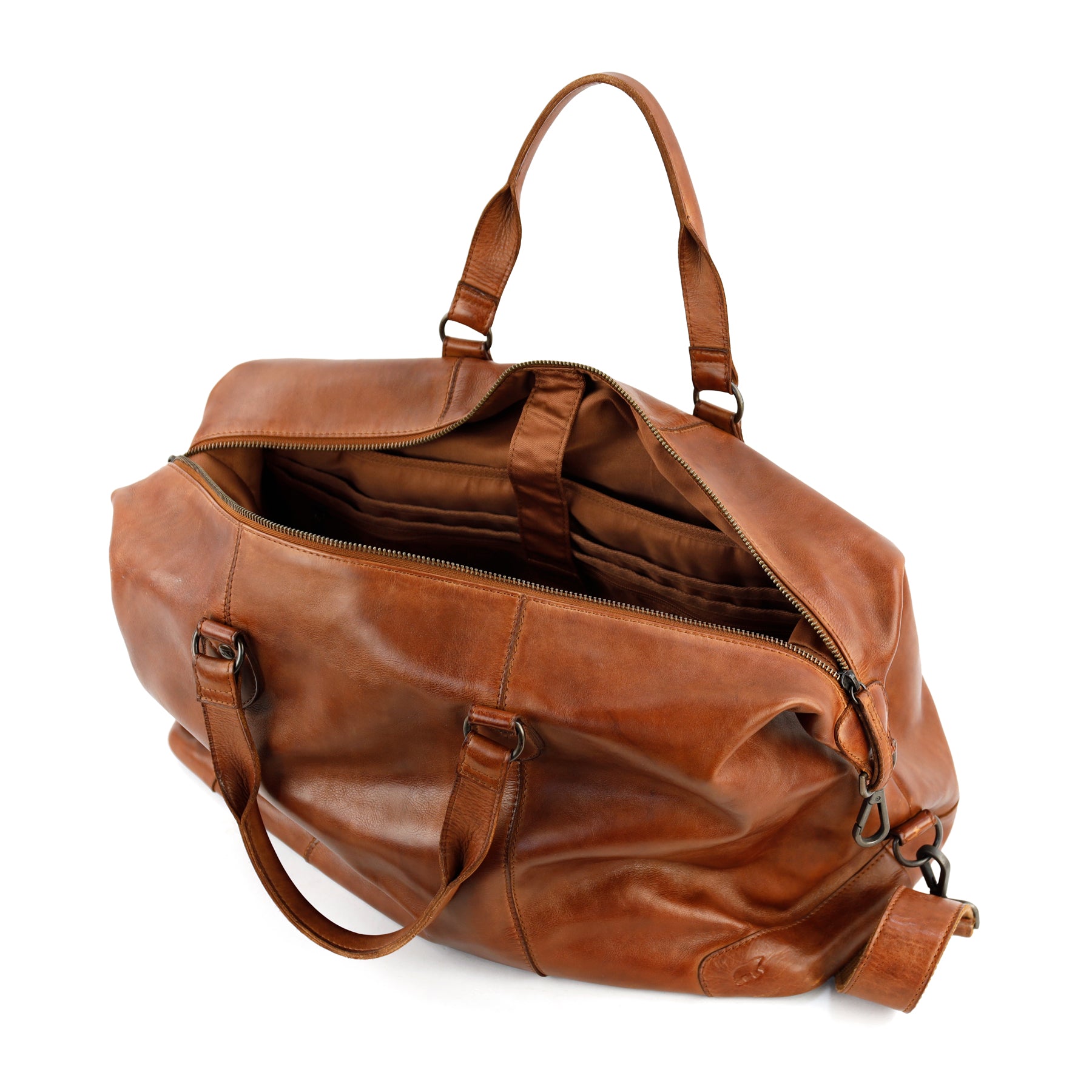 Weekendtas 'Sam' cognac