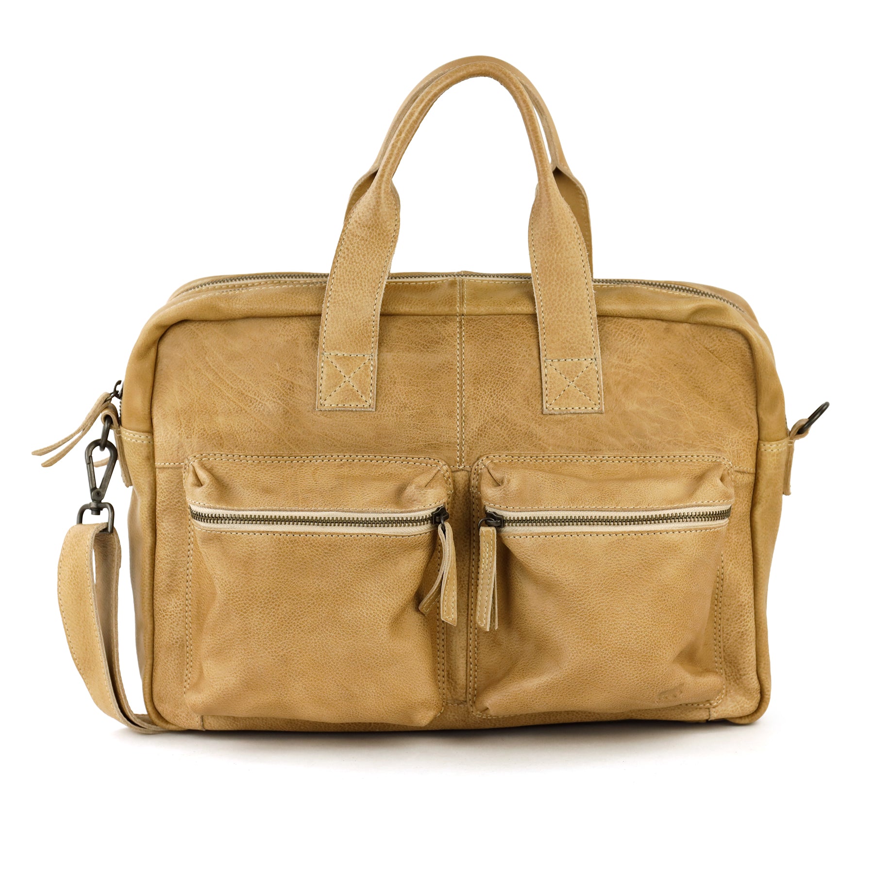 Weekender/Laptoptasche 15.6" 'Lou' Beige
