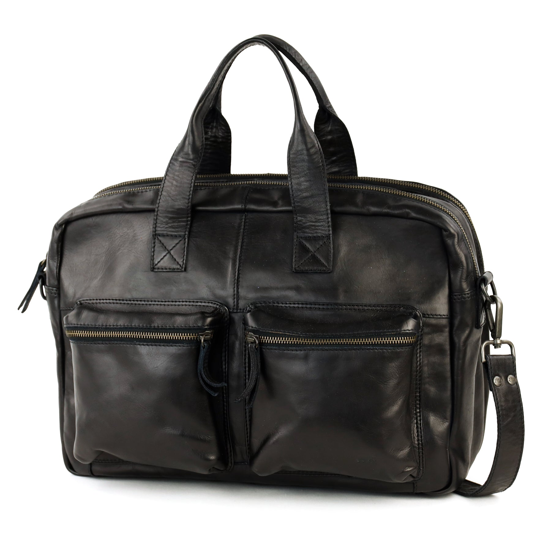 Weekender/Laptoptasche 15.6" 'Lou' Schwarz