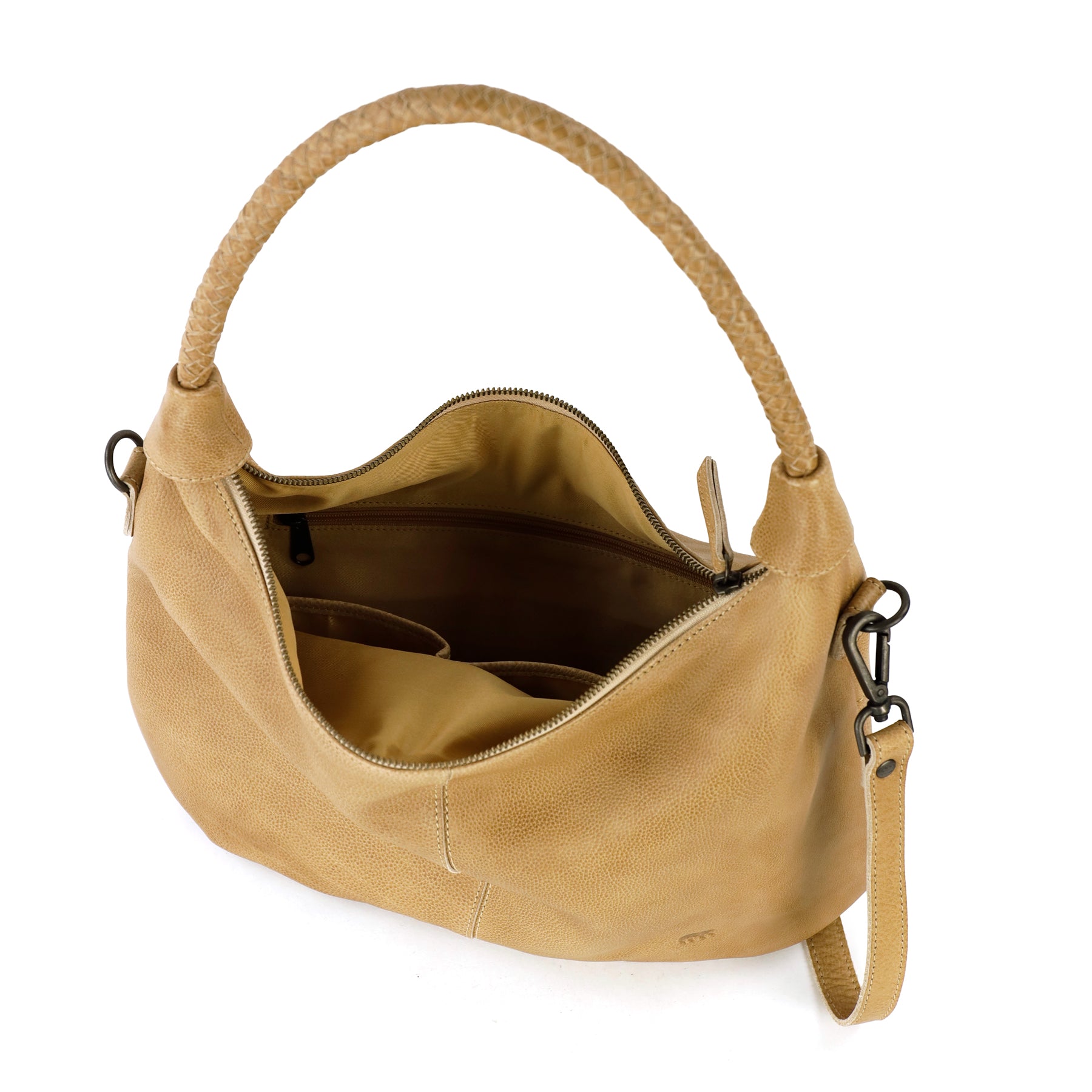 Umhänge-/Beuteltasche 'Mia' Beige