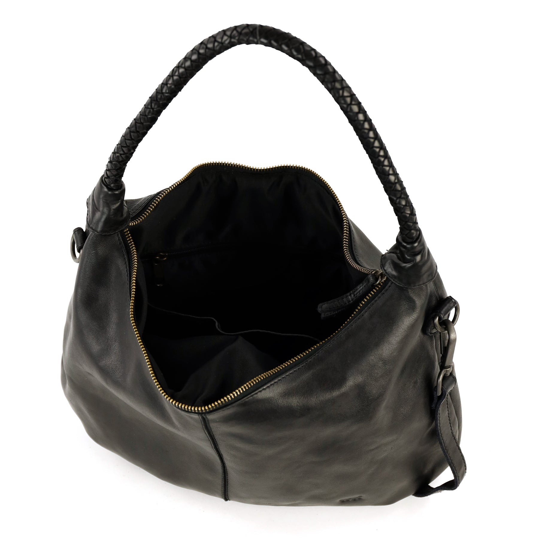 Umhänge-/Beuteltasche 'Mia' Schwarz