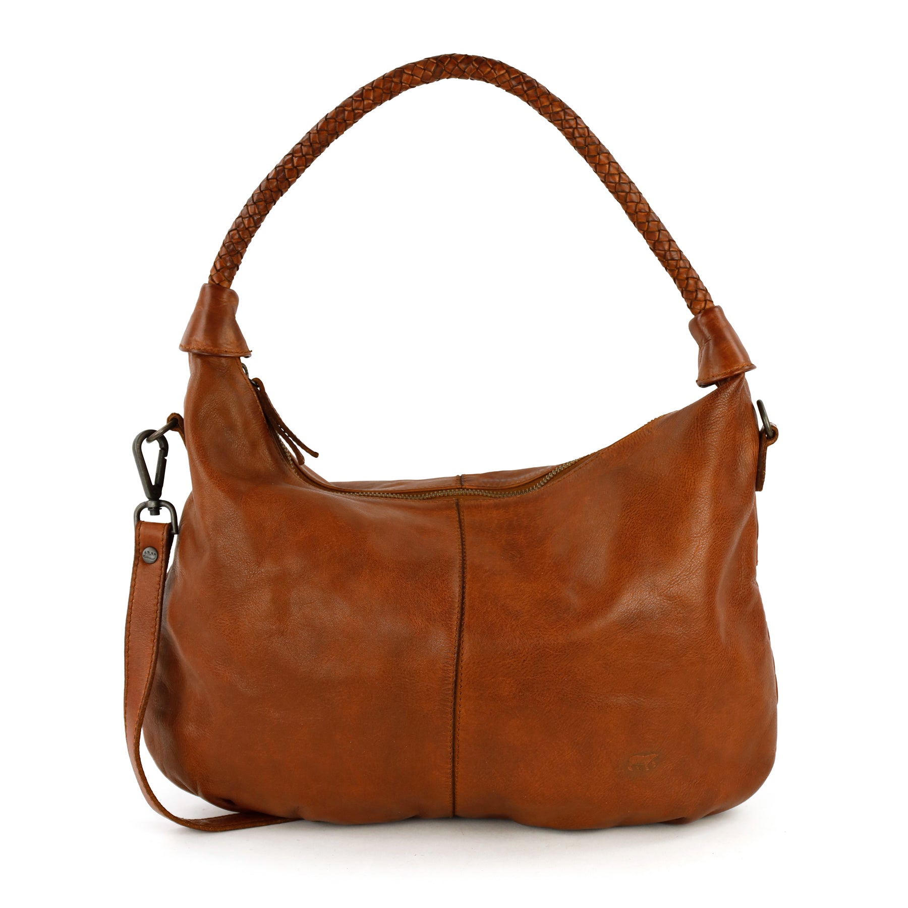 Umhänge-/Beuteltasche 'Mia' Cognac