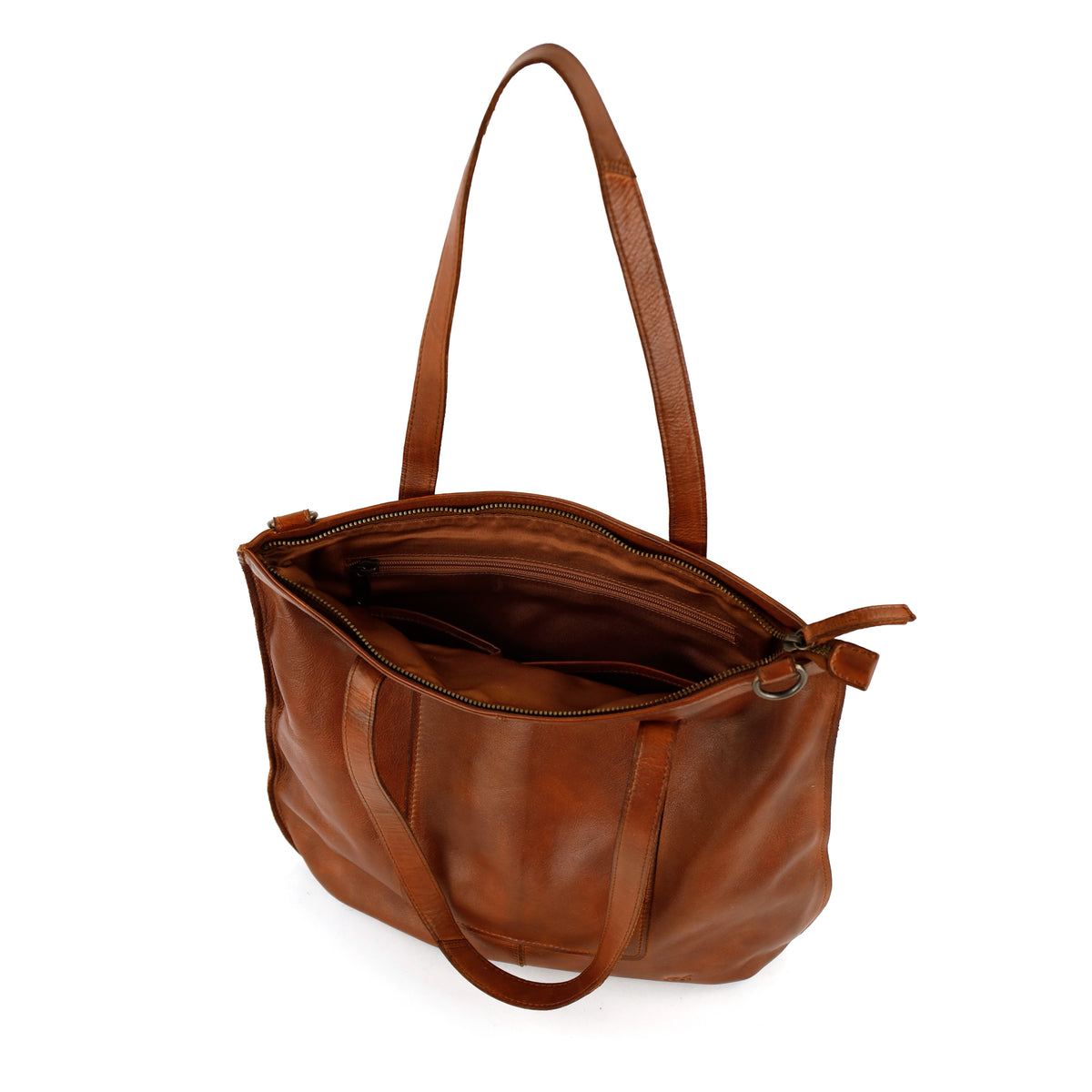 Shopper/Umhängetasche „Celeste“ dunkelbraun