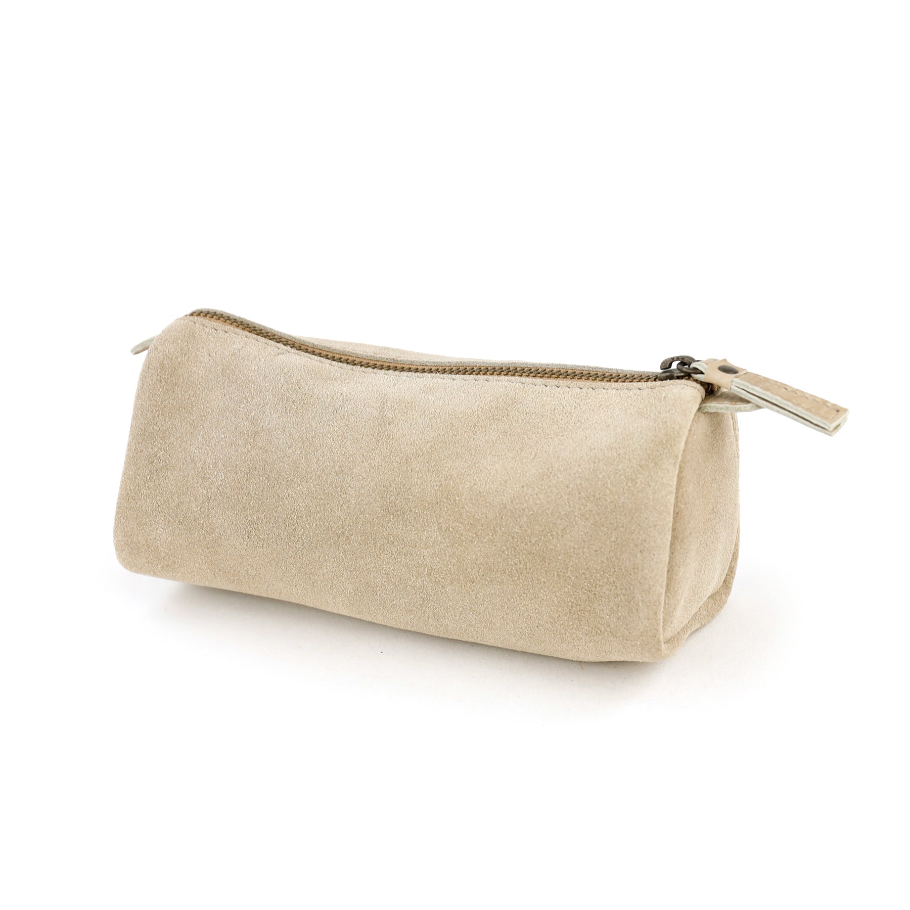 Velours Federmäppchen 'Tito' XL Beige