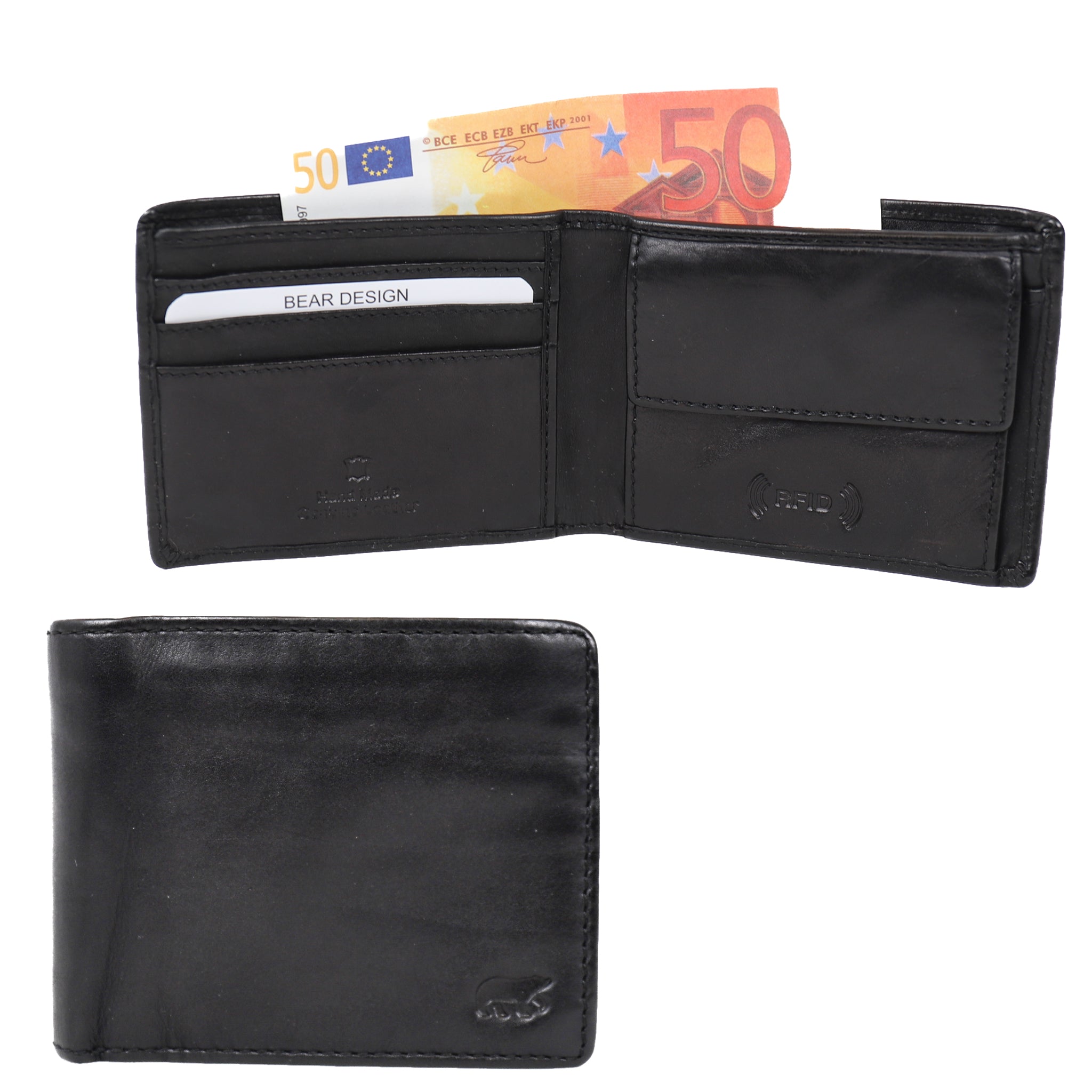 Brieftasche 'Fabian' schwarz - CL 8754
